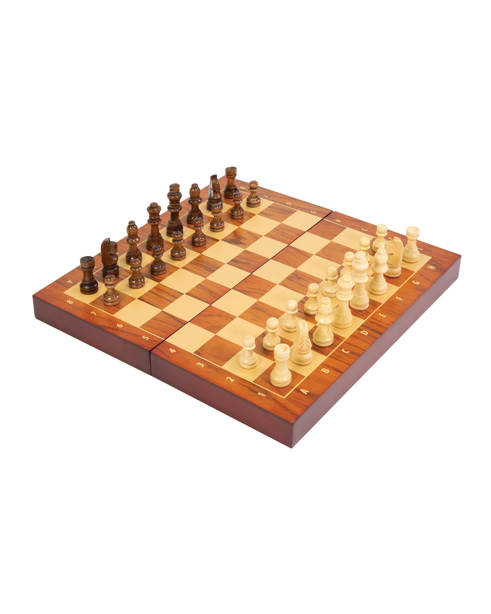 Folding Wood Chess Set