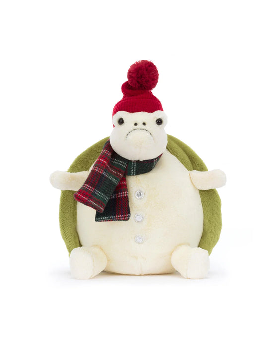 Jellycat Snowman Timmy Turtle