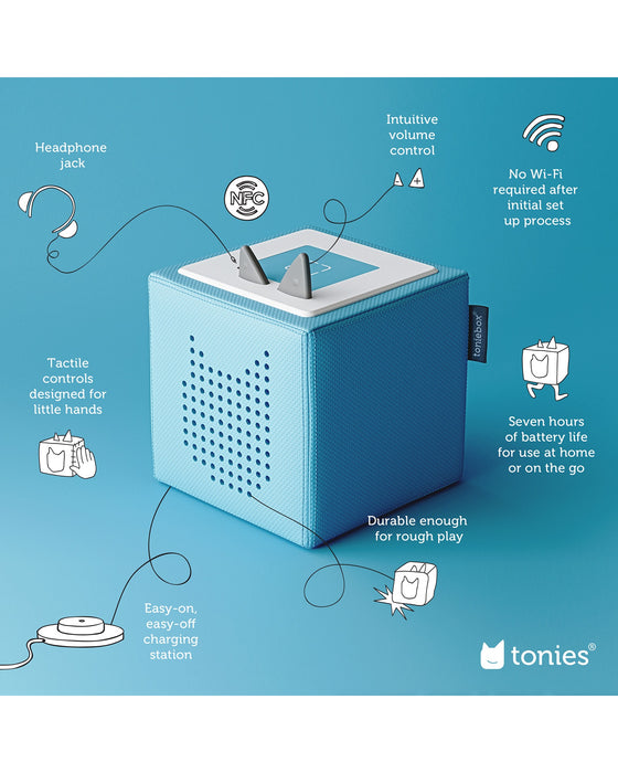 Tonies Toniebox Playtime Puppy Starter Set Light Blue