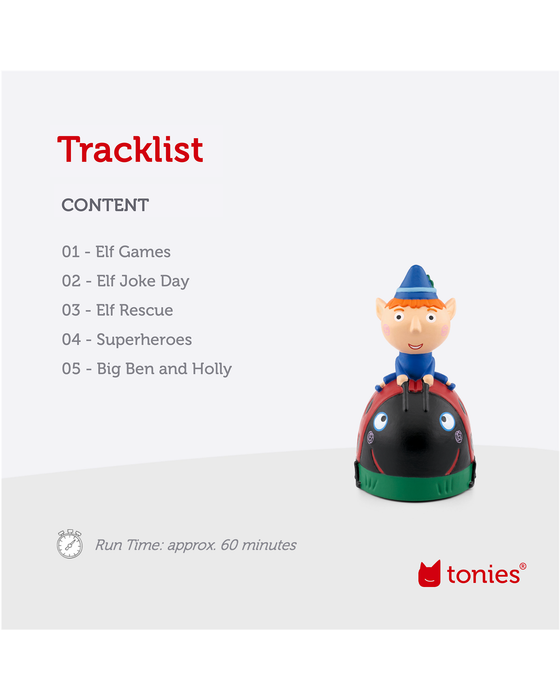 Tonies Ben And Hollys Little Kingdom Ben Tonie Audio Character