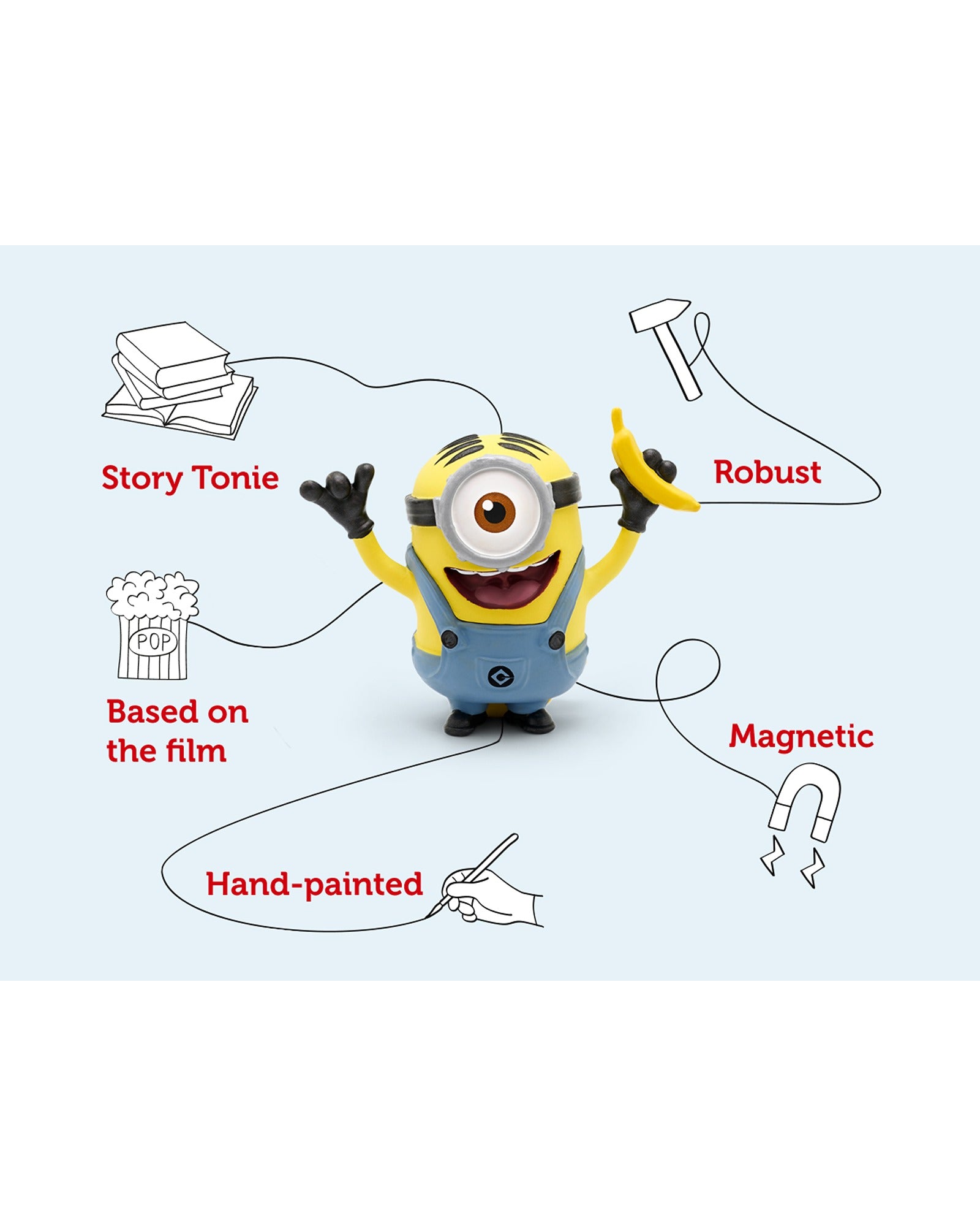 Tonies Despicable Me Minion Stuart Tonie Audio Character