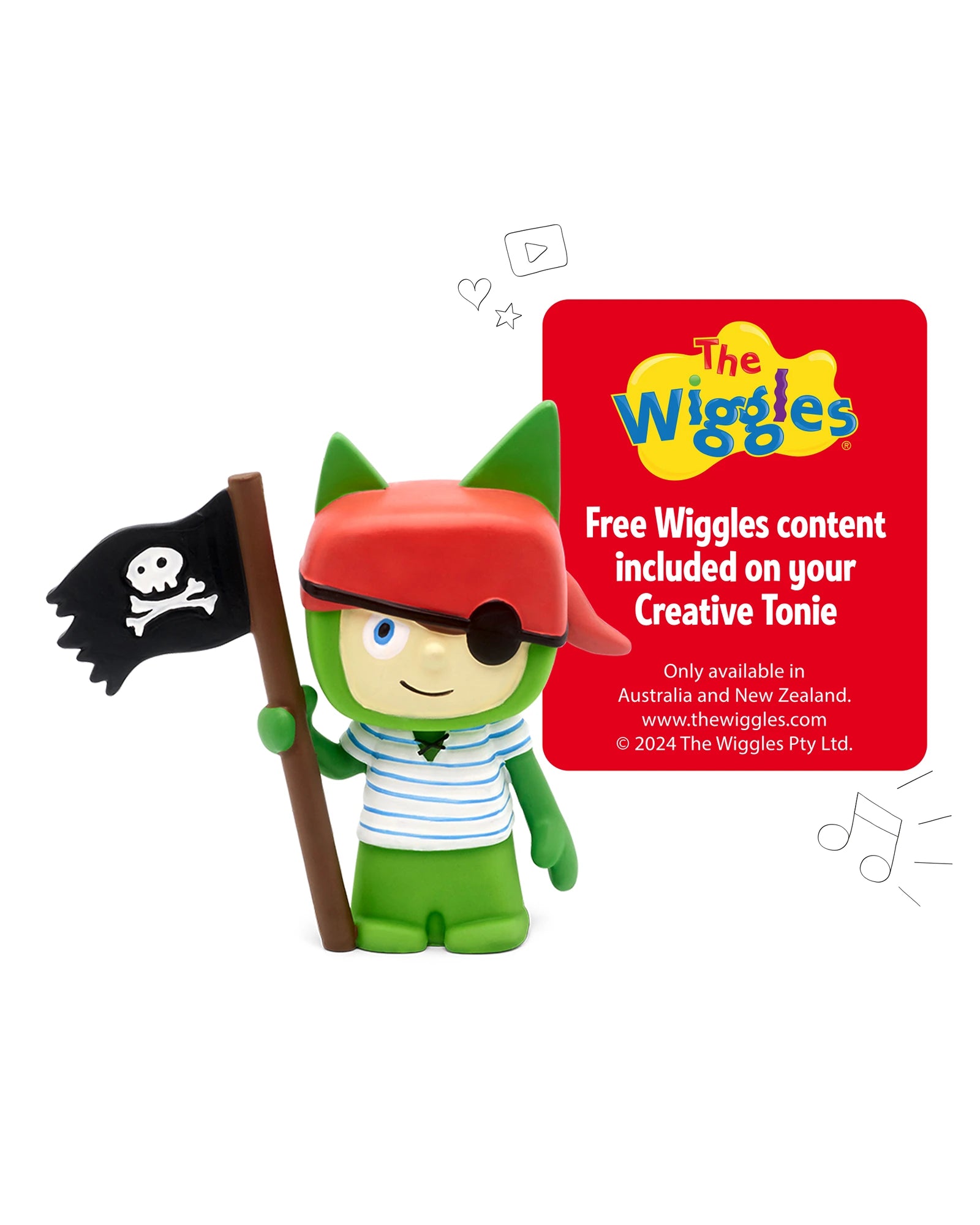 Creative-Tonie x The Wiggles - Pirate Tonie Audio Character