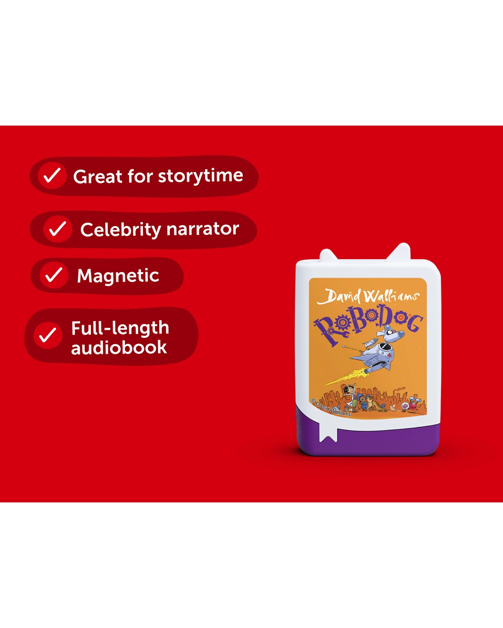 Tonies David Walliams - Robodog Book Pocket Tonie