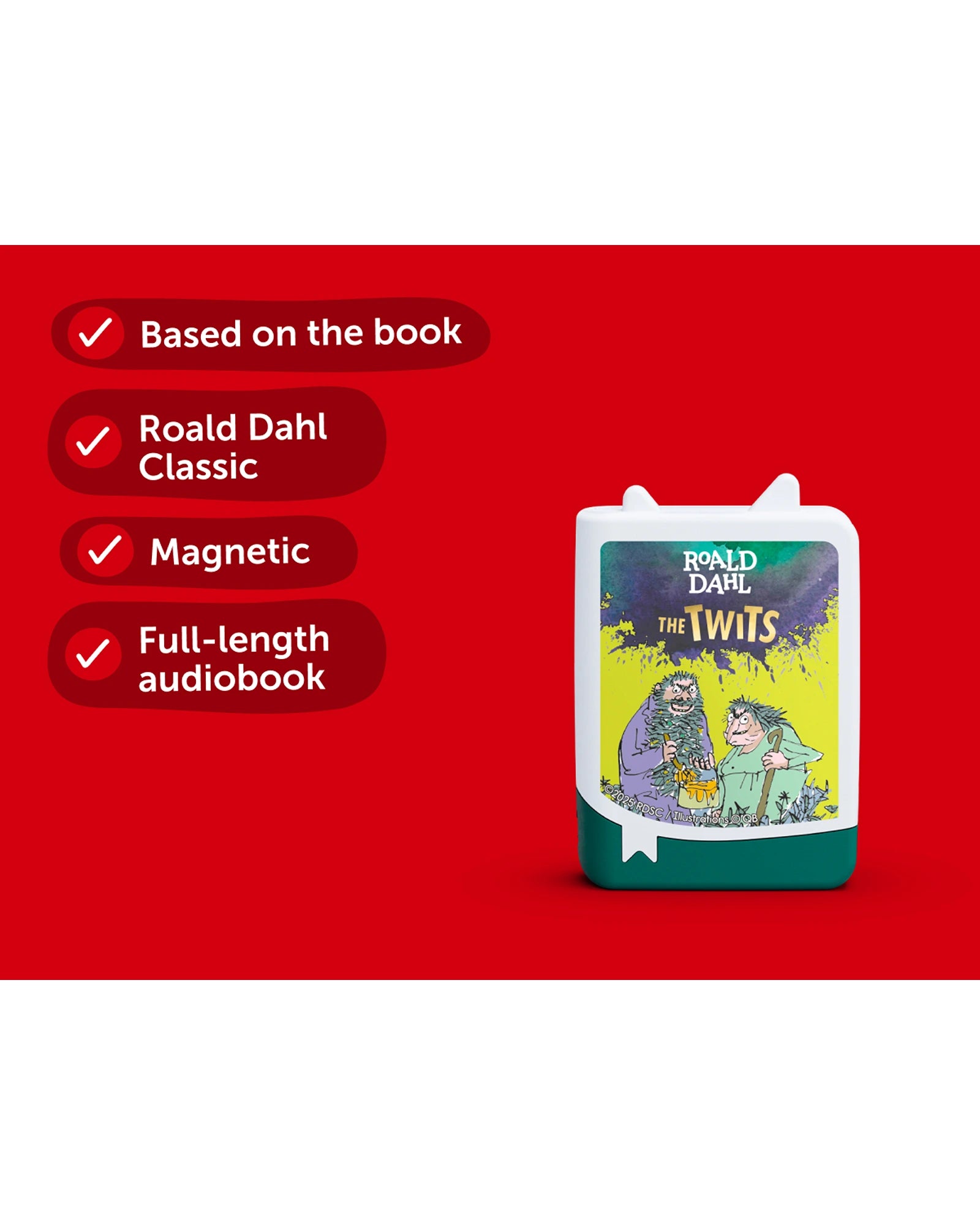 Tonies Roald Dahl - The Twits Book Tonie