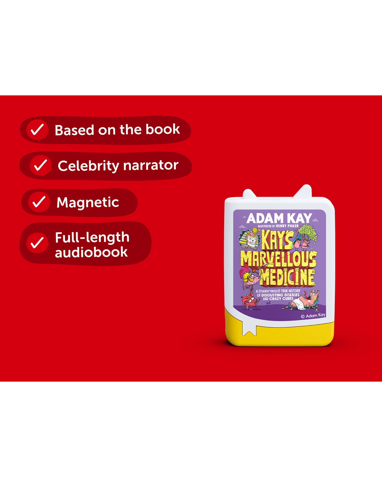 Tonies Adam Kay - Marvellous Medicine Book Tonie