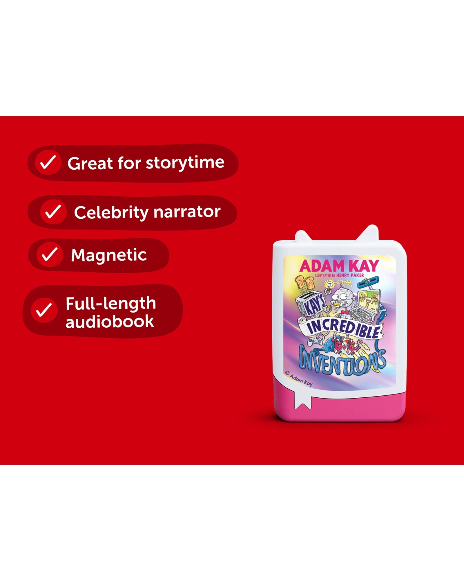 Tonies Adam Kay - Incredible Inventions Book Tonie