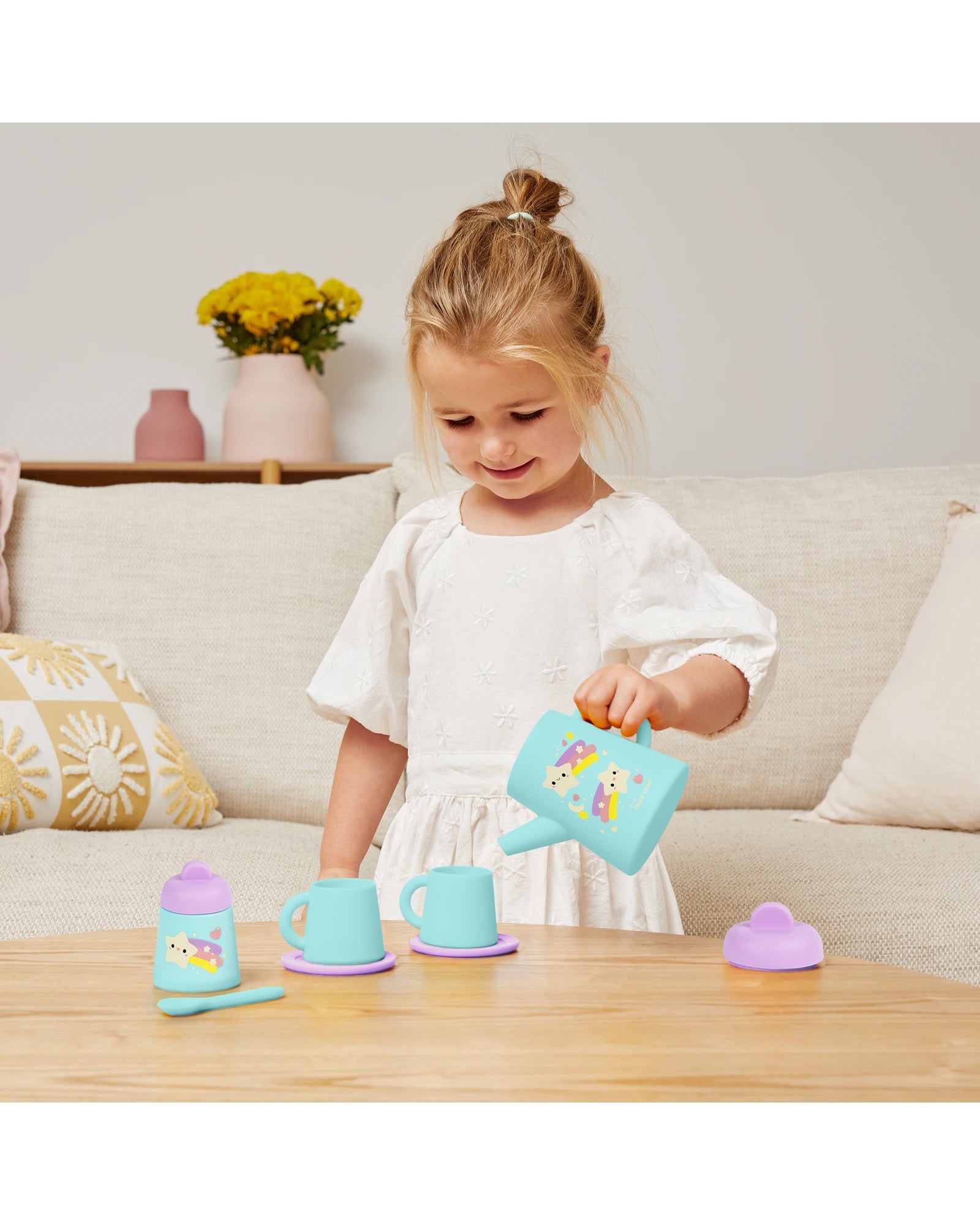 Silicone Tea Set - Starlight Party