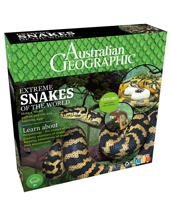 Australian Geographic Extreme Snakes of the World