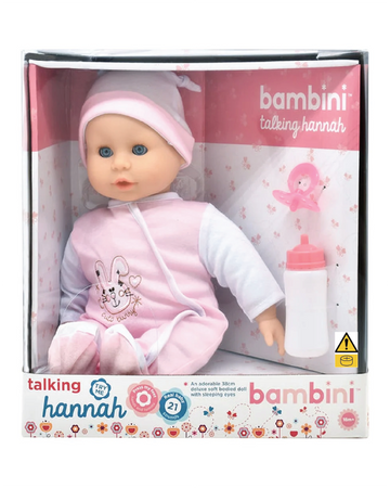 Talking Hannah Doll