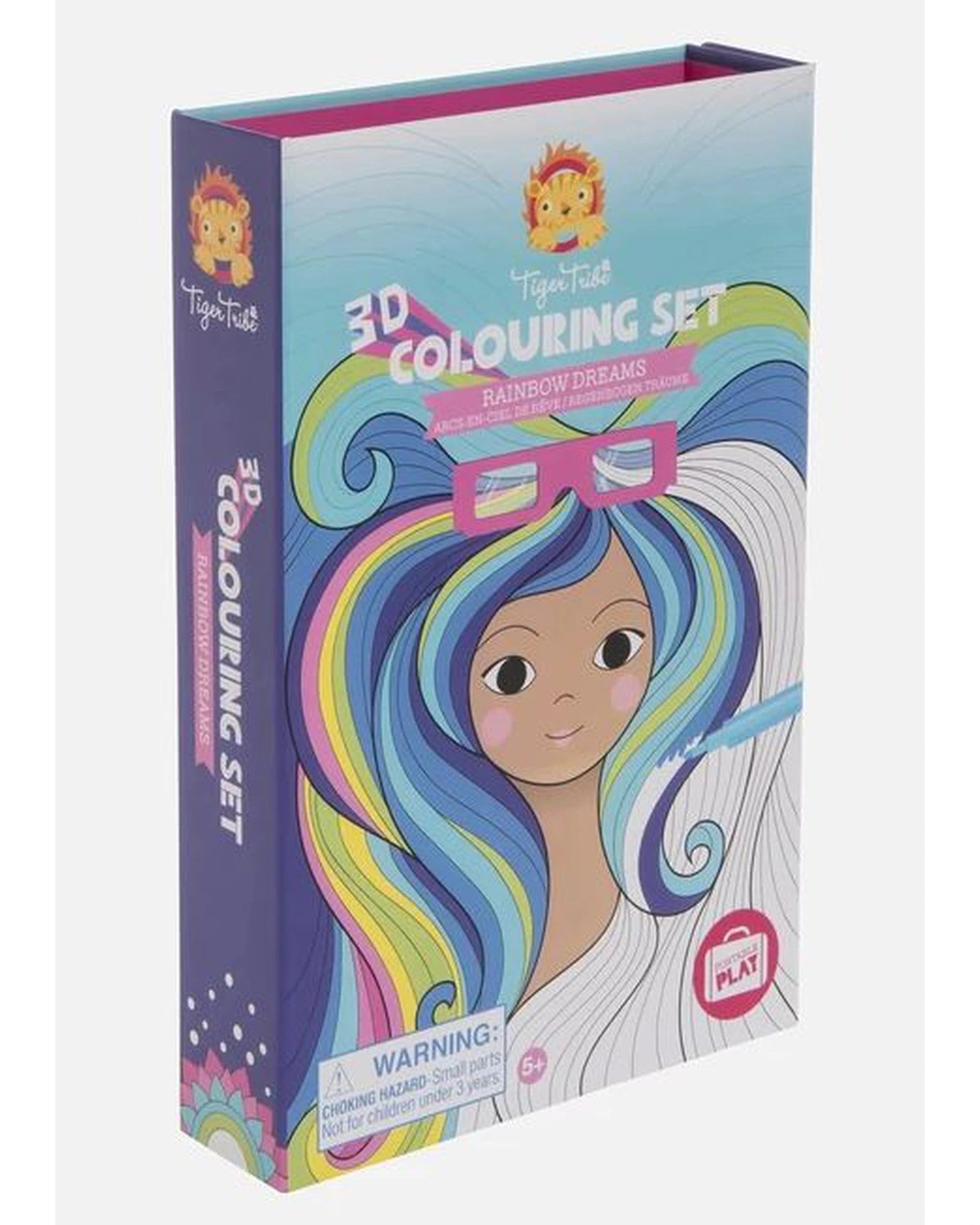 Tiger Tribe 3D Colouring Set Rainbow Dreams