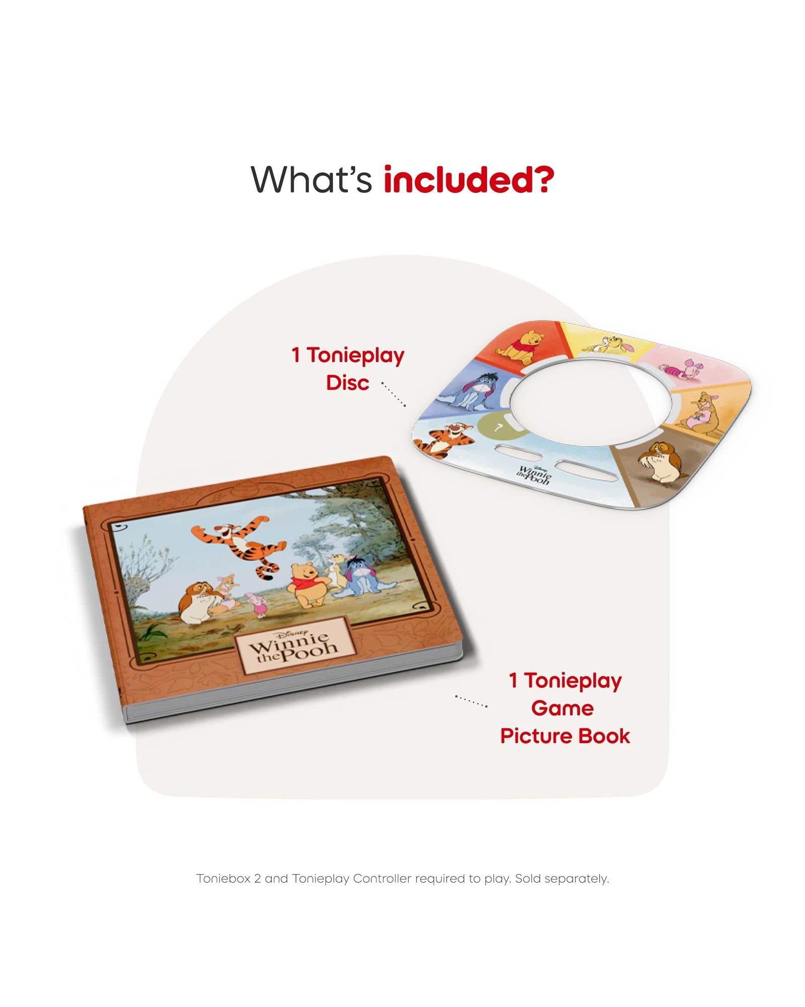 Tonies Disney Winnie the Pooh: Tigger's Mix-Up Fix-Up Game