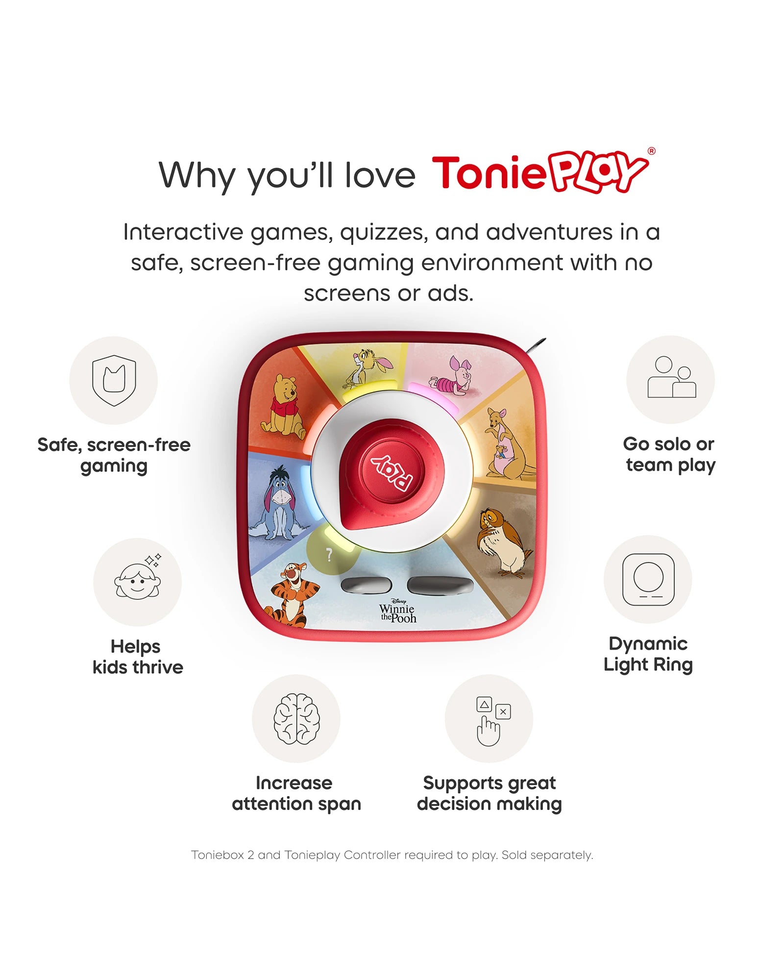 Tonies Disney Winnie the Pooh: Tigger's Mix-Up Fix-Up Game