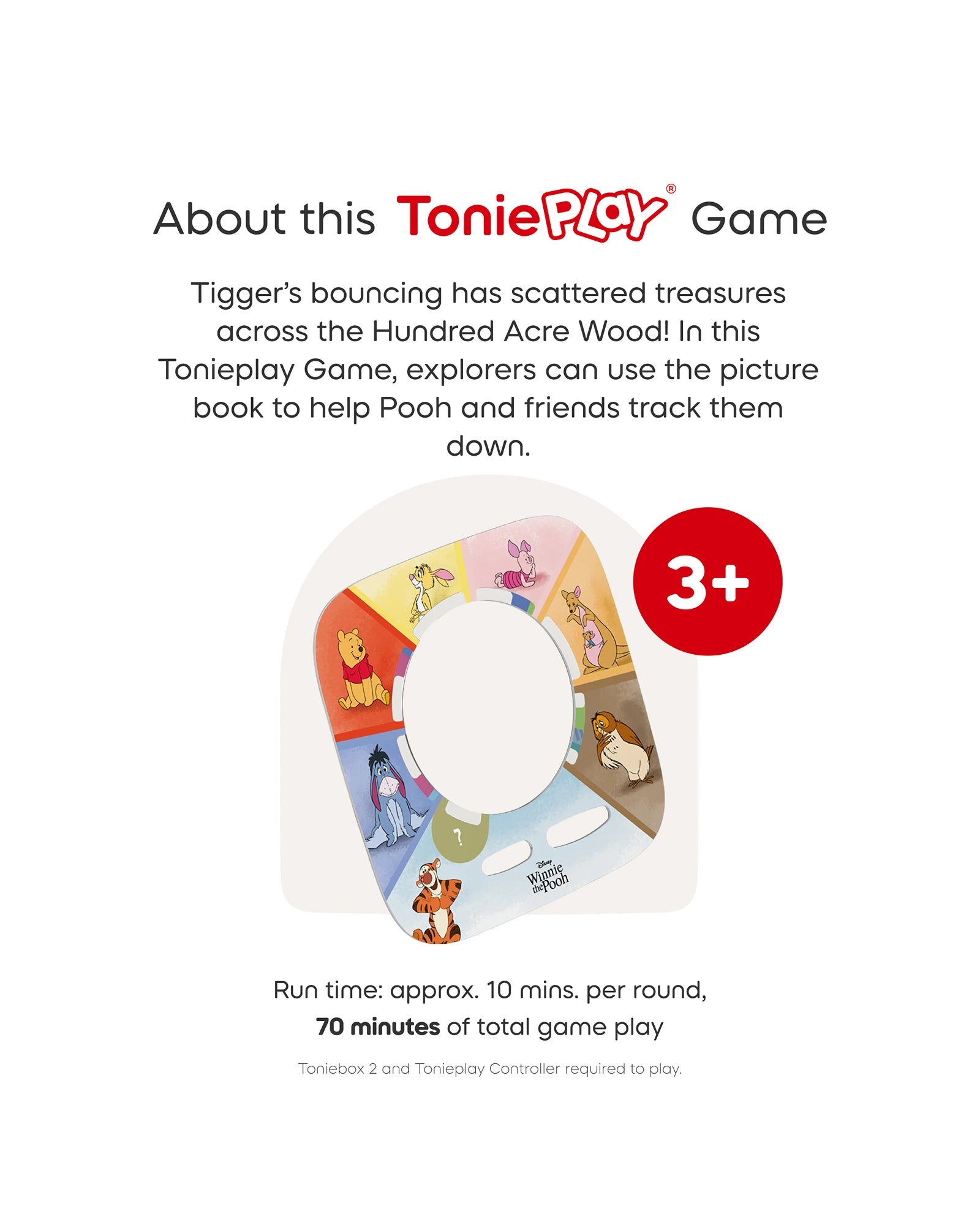 Tonies Disney Winnie the Pooh: Tigger's Mix-Up Fix-Up Game