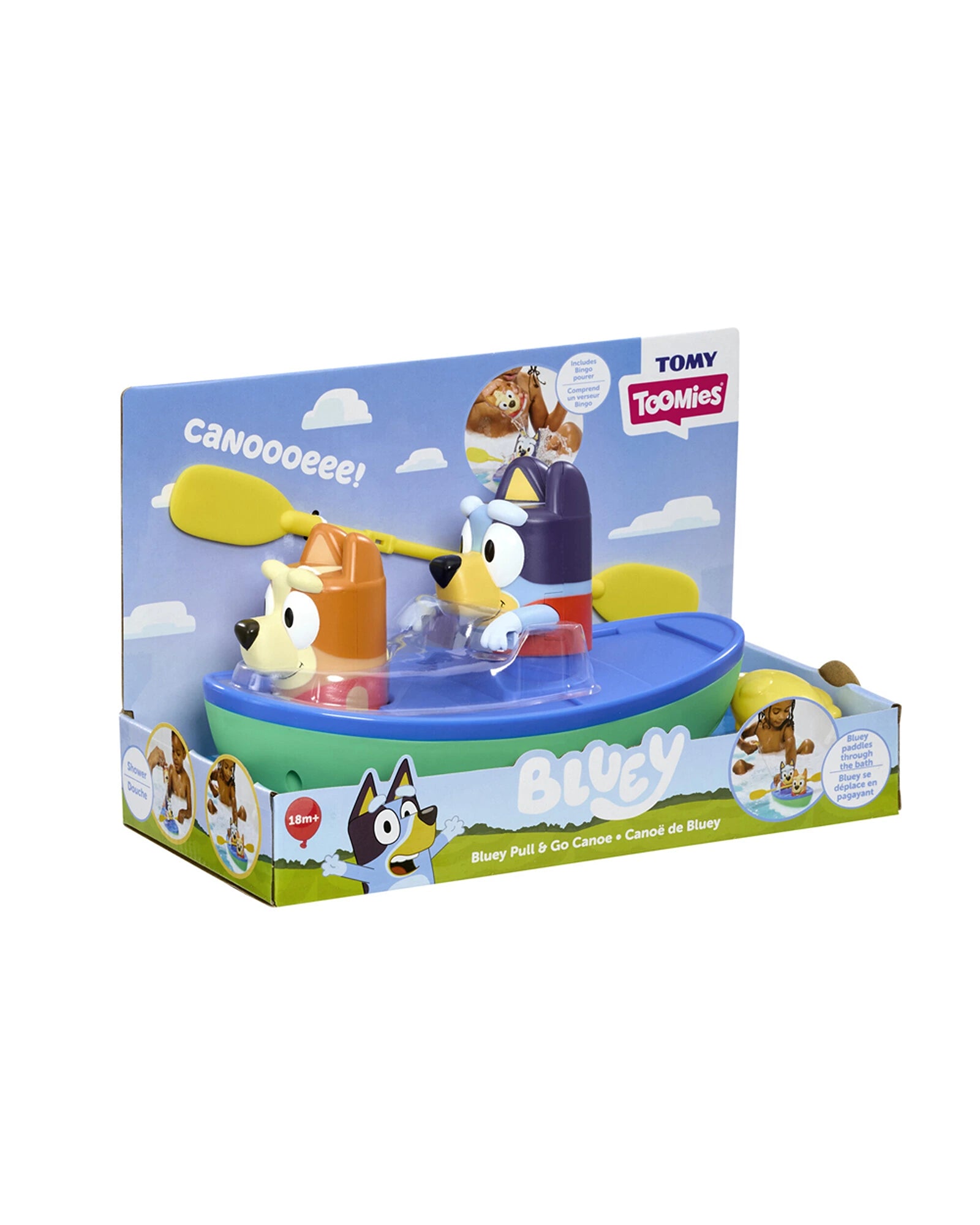 Tomy Blueys Paddling Canoe