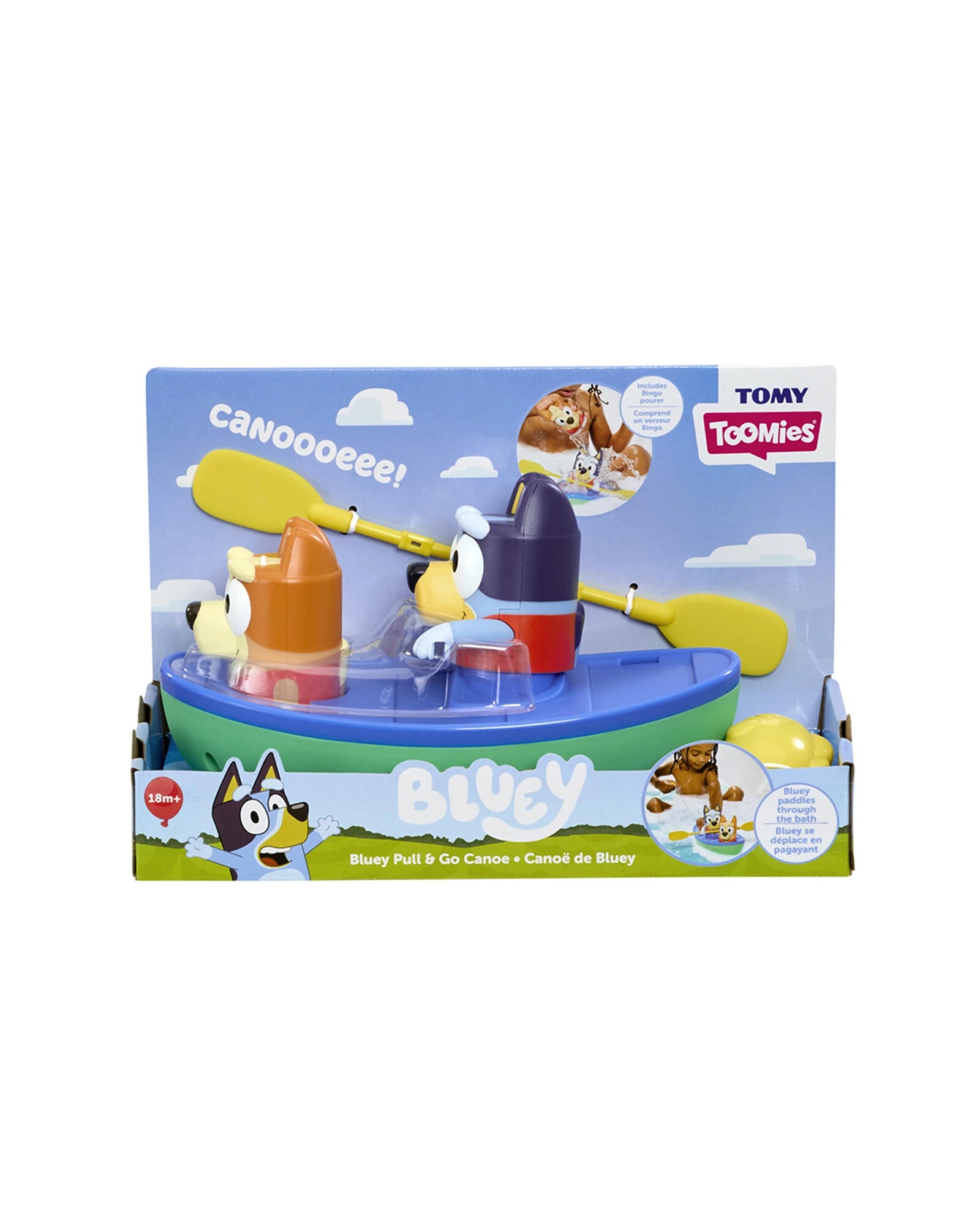 Tomy Blueys Paddling Canoe
