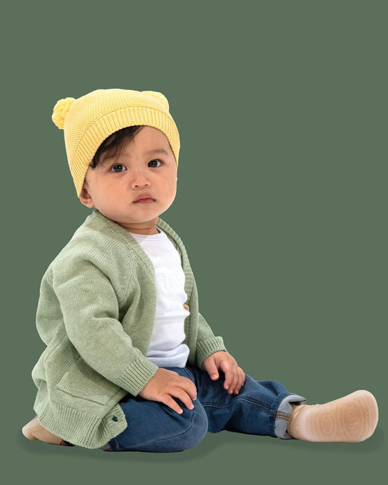Toshi Organic Beanie Snowy Banana