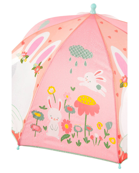 Gift Junction Colour Changing Dome Umbrella Bunnies