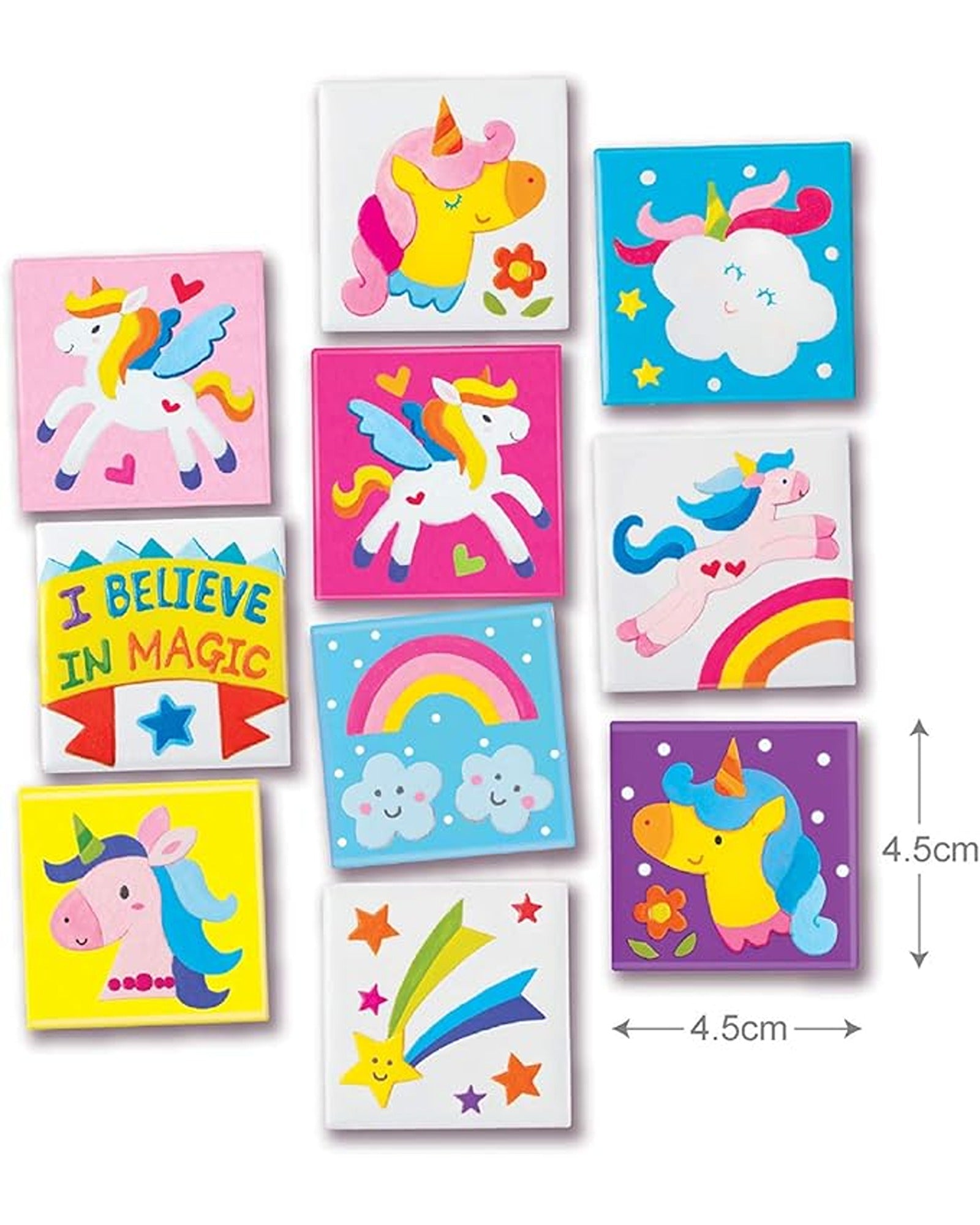 4M Unicorns Mini Tile Art