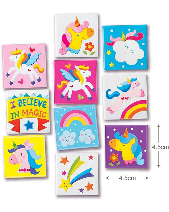 4M Unicorns Mini Tile Art