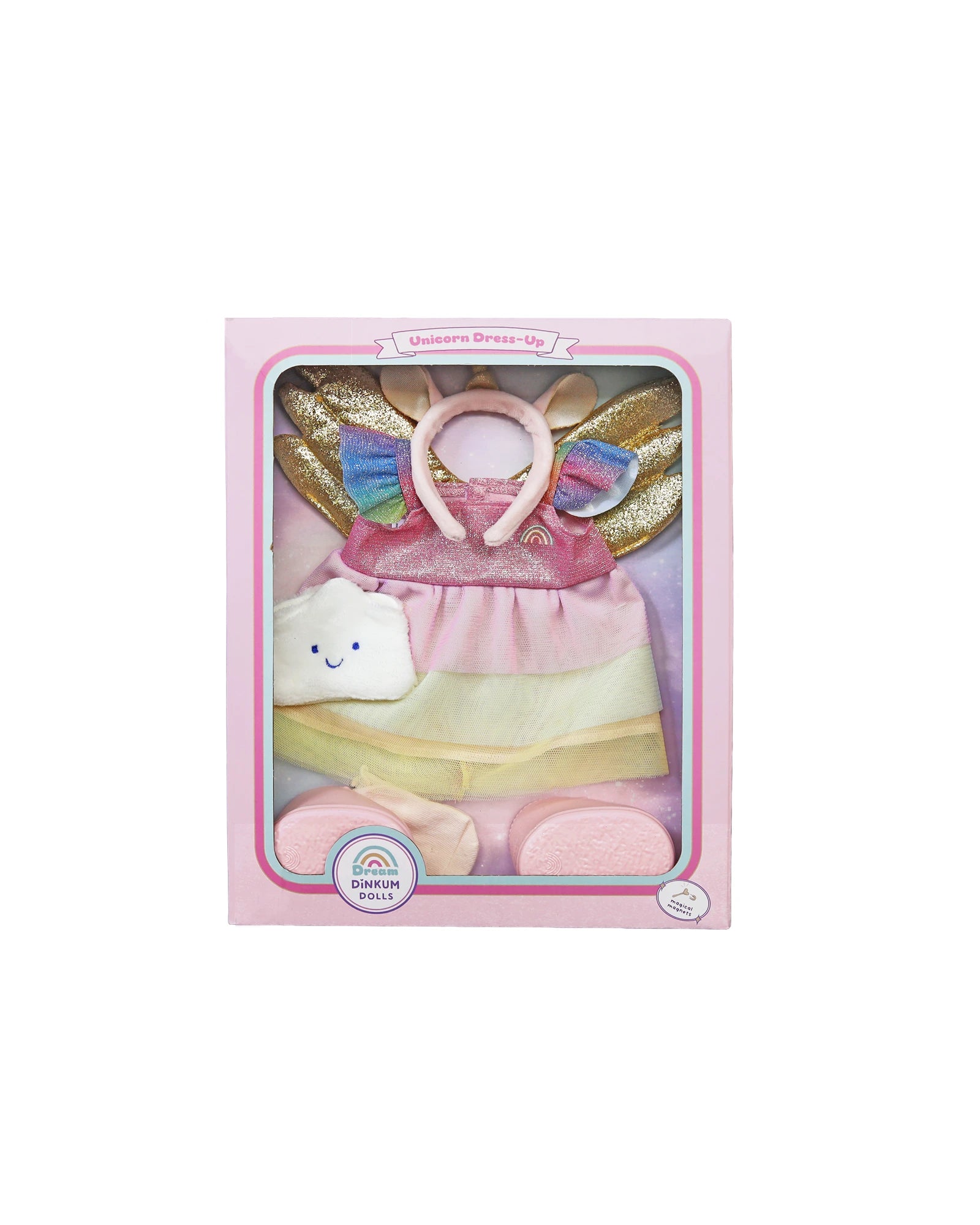 Dinkum Doll - Unicorn Outfit Set