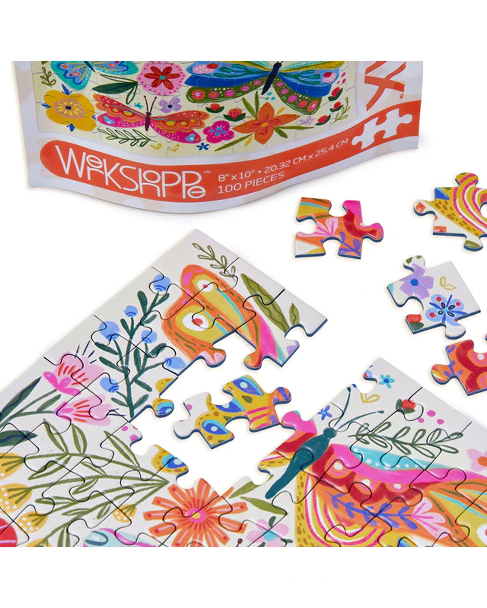 Puzzle Snax Butterflora 100PC