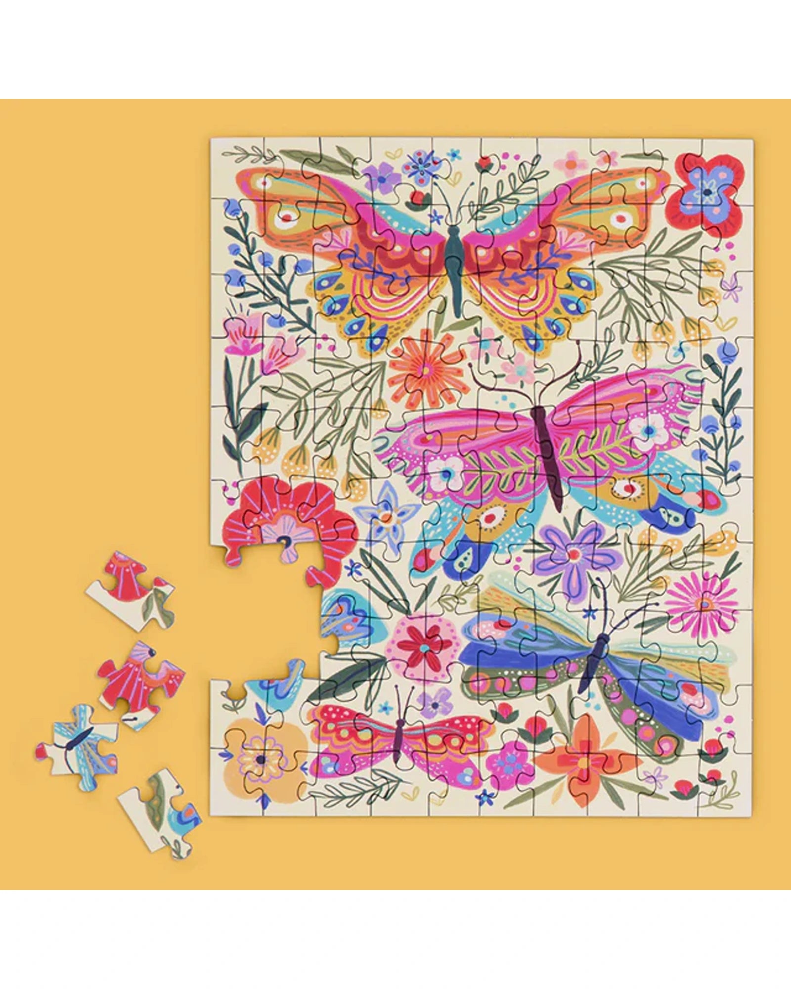 Puzzle Snax Butterflora 100PC