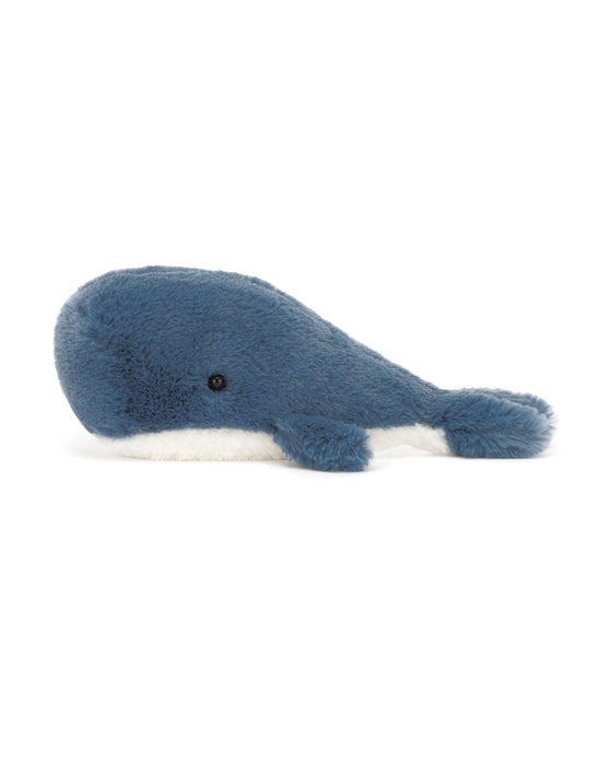 Jellycat Wavelly Whale Blue