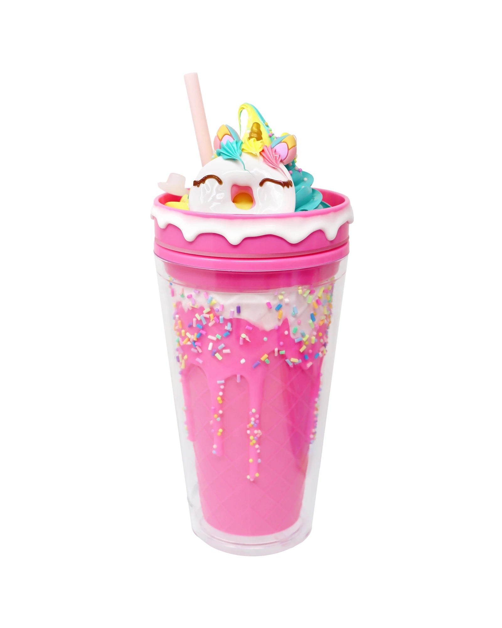 Unicorn Donut Drinking Cup
