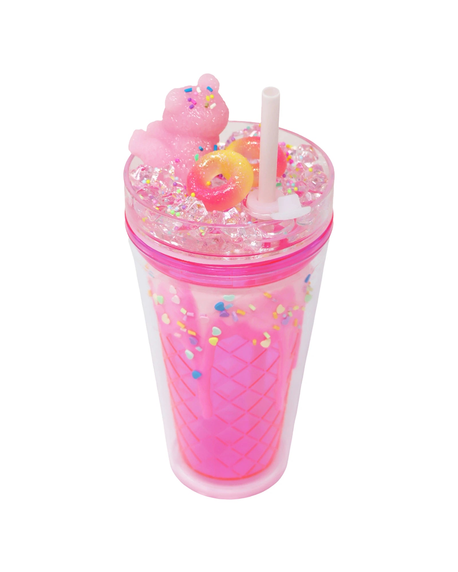 Gummy Bear Drinking Cup Pink