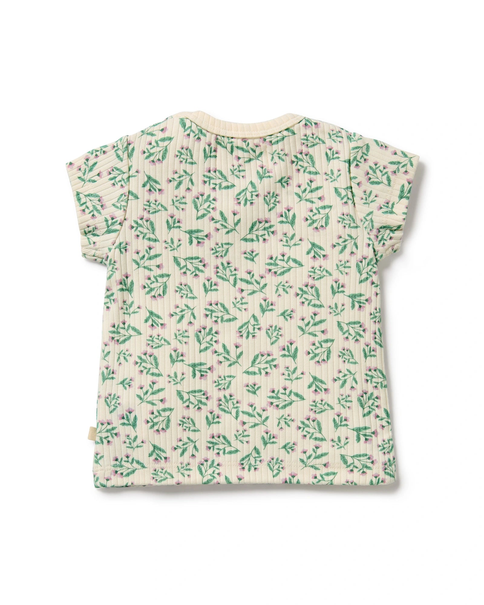 Wilson & Frenchy Periwinkle Organic Tee 0-3 Months