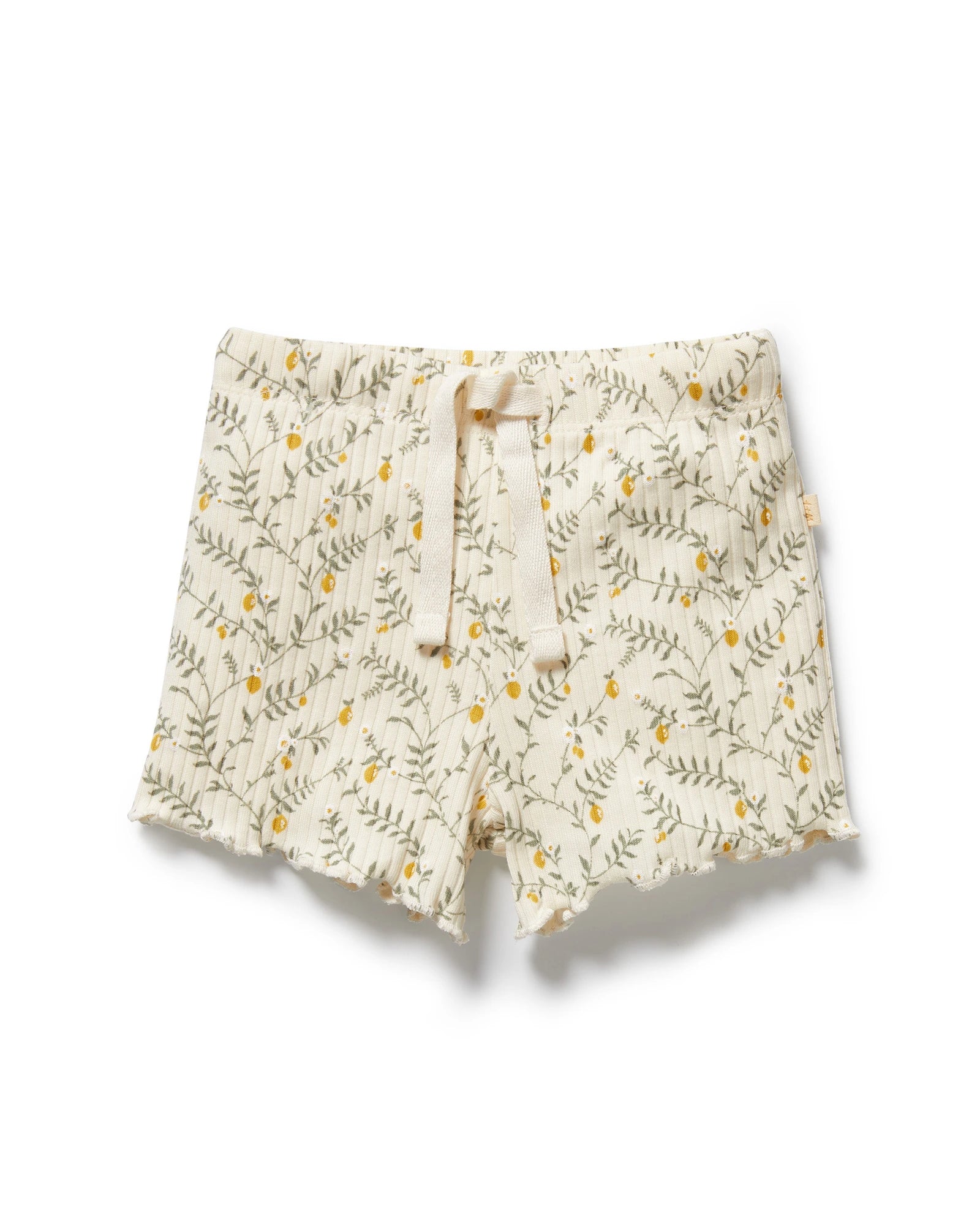 Wilson & Frenchy Lemon Leaf Organic Short 3-6 Months