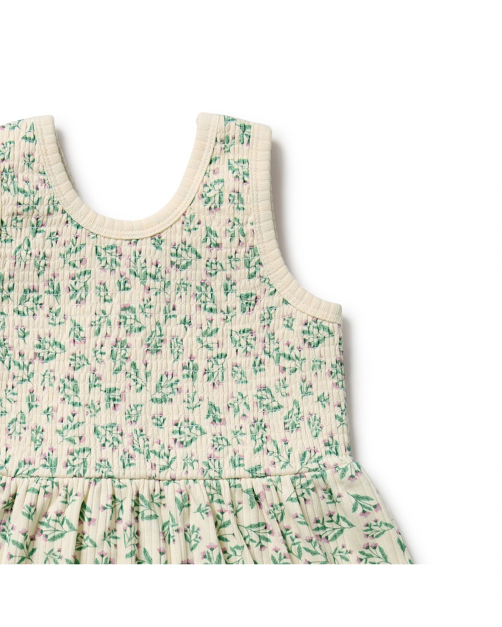 Wilson & Frenchy Periwinkle Organic Dress Set 3-6 Months