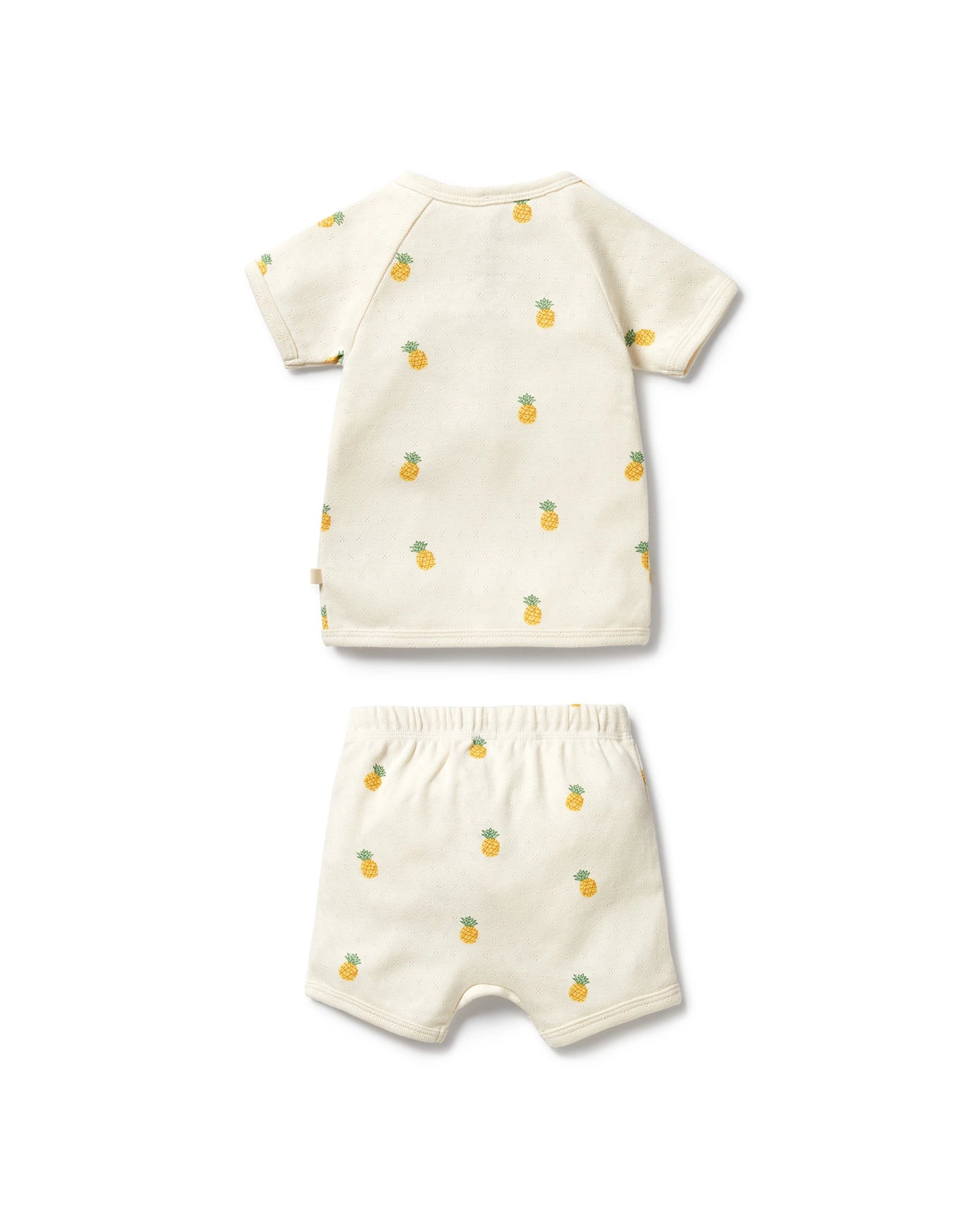 Wilson & Frenchy Piney Pals Organic Pointelle Kimono Set 0-3 Months