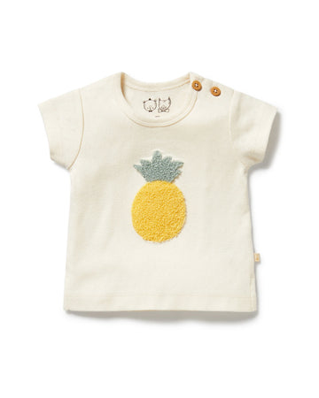Wilson & Frenchy Piney Pals Organic Pointelle Tee 12-18 Months
