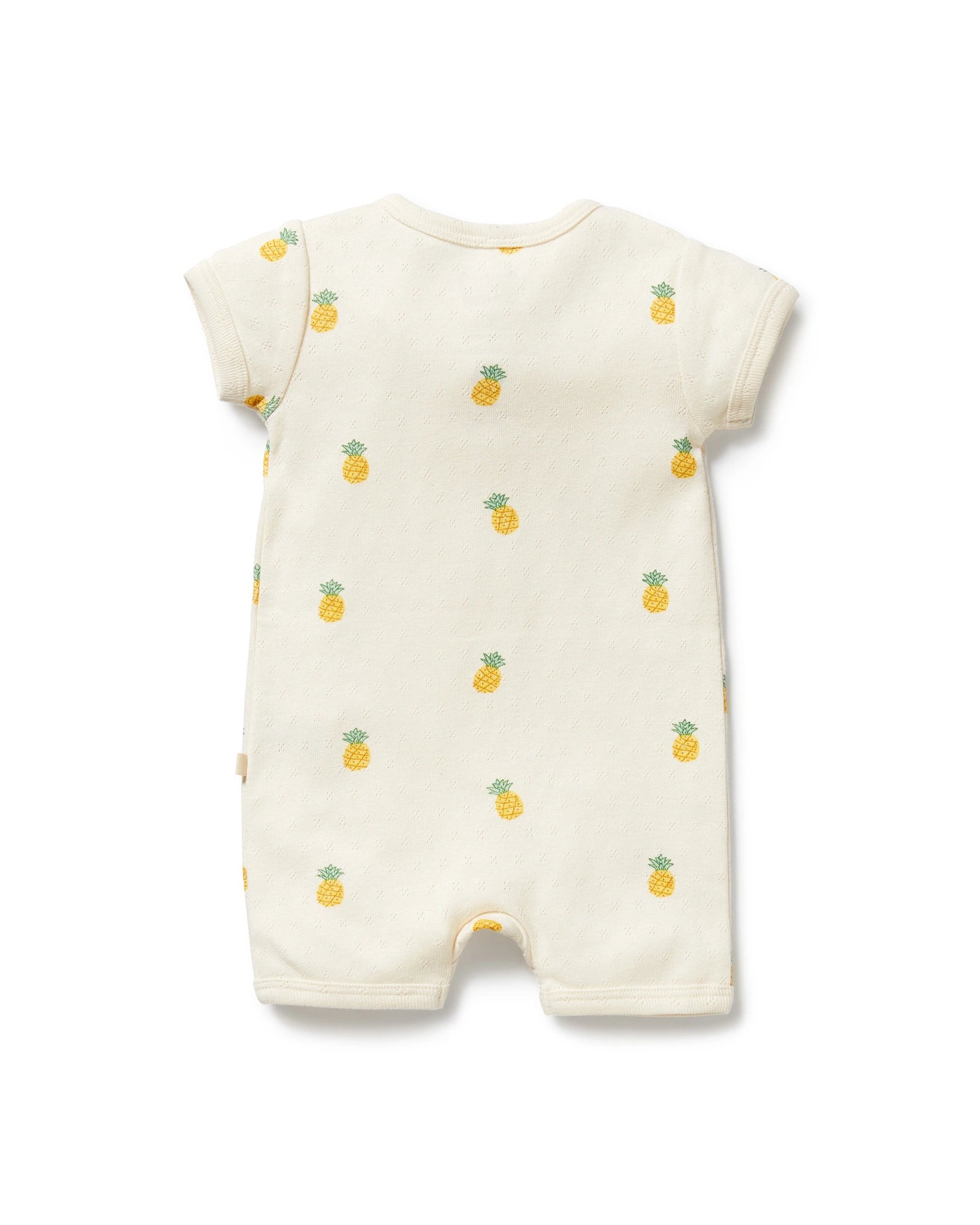 Wilson & Frenchy Piney Pals Organic Pointelle Boyleg Zipsuit 0-3 Months