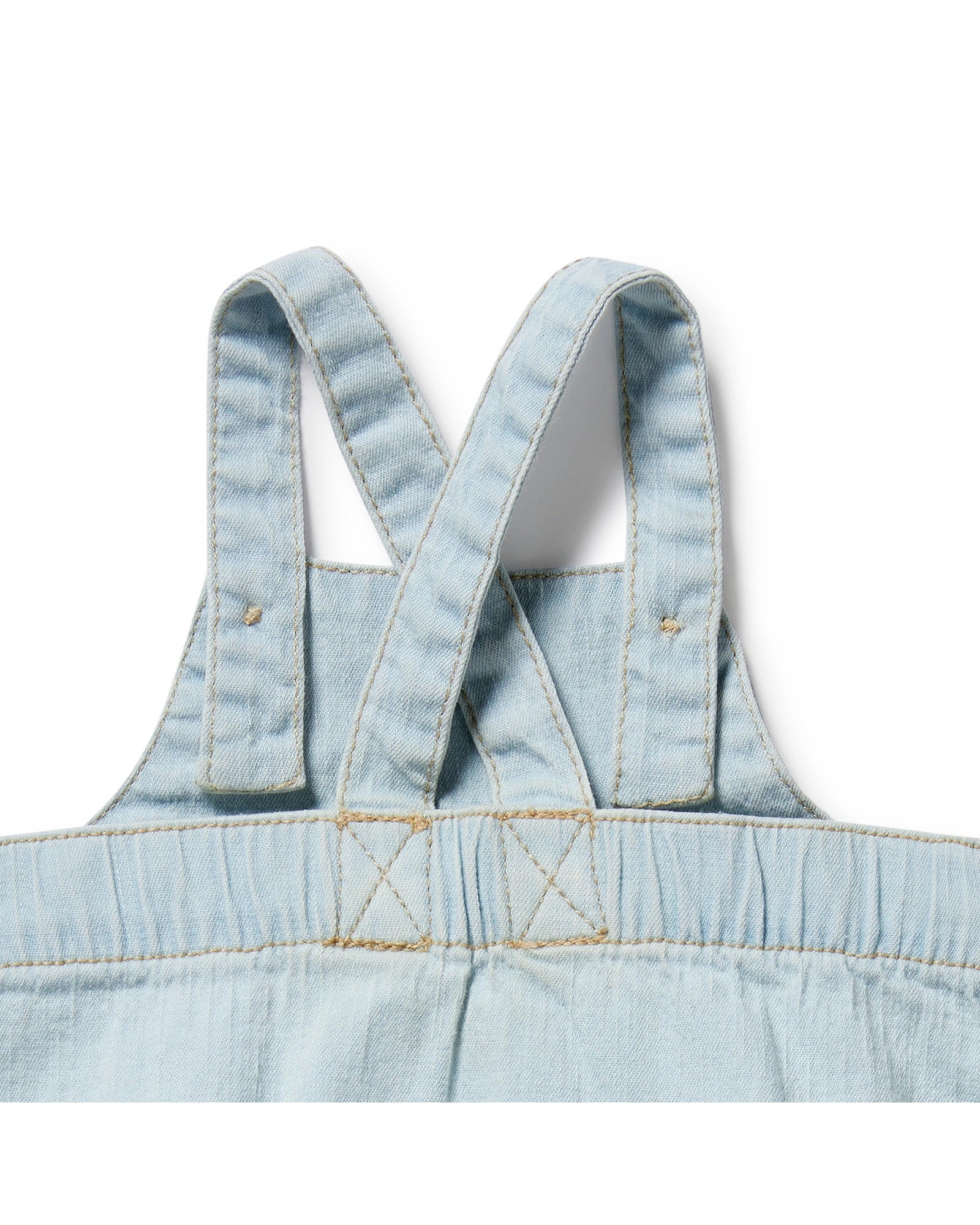 Wilson & Frenchy Organic Denim Bodysuit 18-24 Months