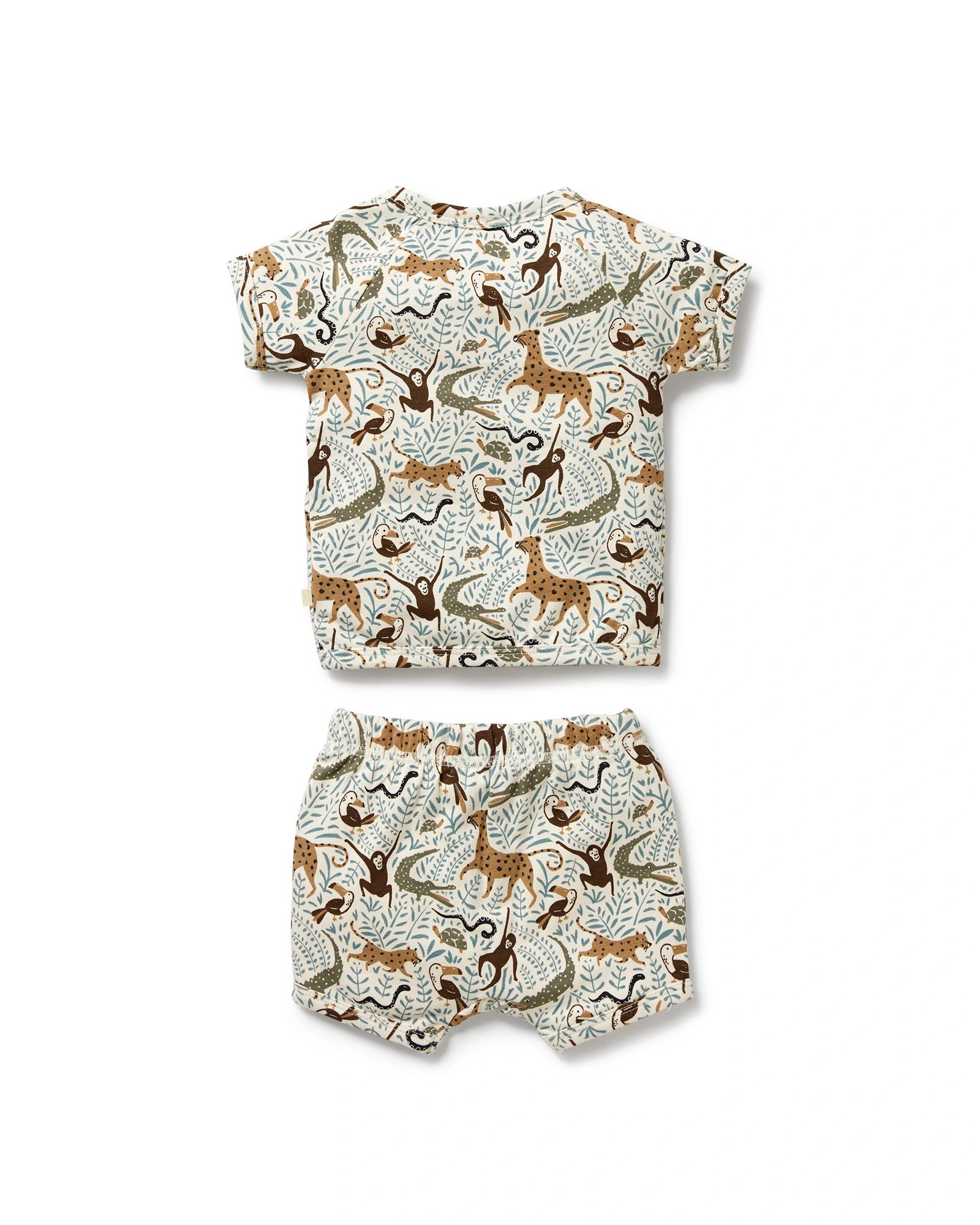 Wilson & Frenchy Mini Jungle Organic Kimono Set 12-18 Months