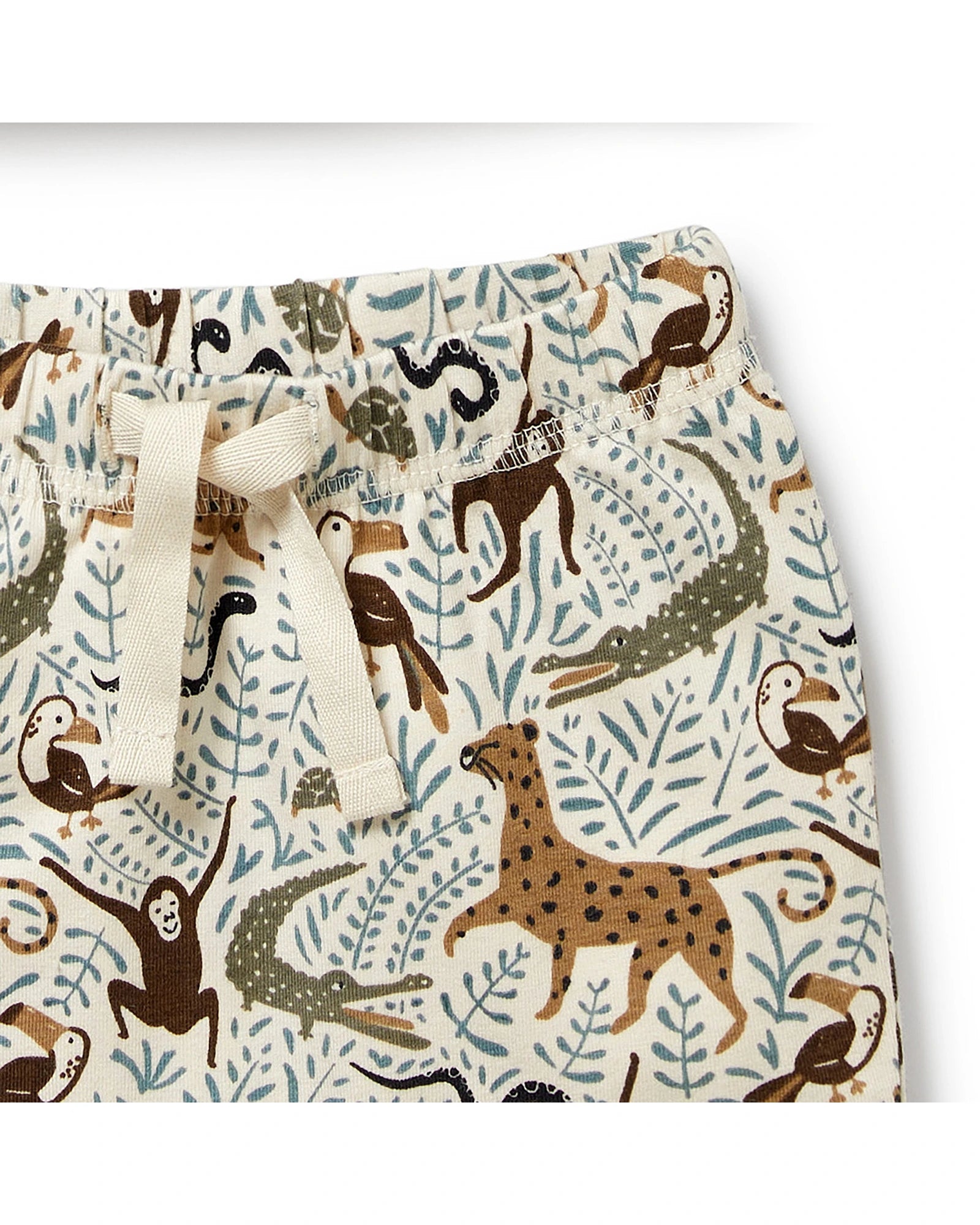 Wilson & Frenchy Mini Jungle Organic Kimono Set 12-18 Months