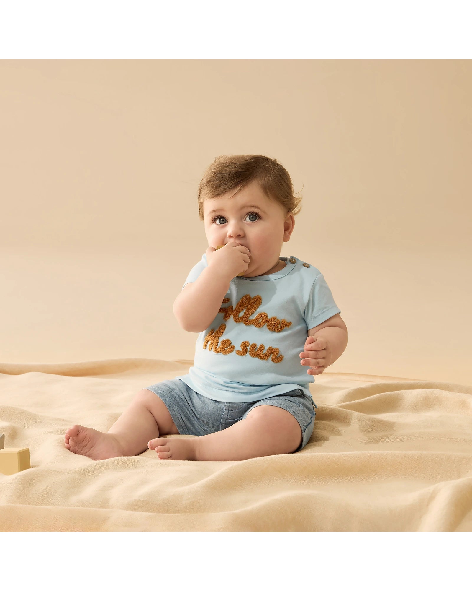 Wilson & Frenchy Follow the Sun Organic Tee 12-18 Months