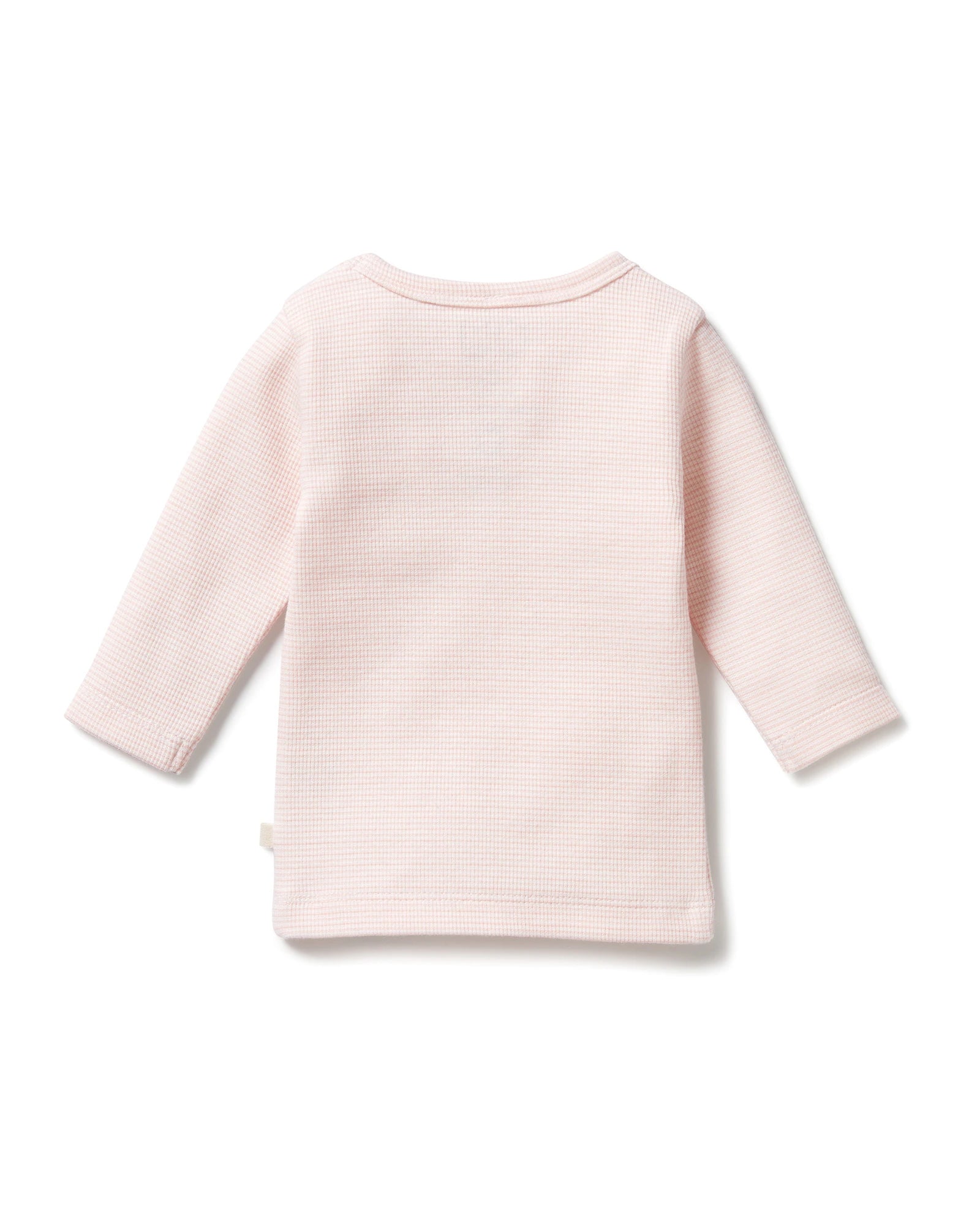 Organic Stripe Rib Long Sleeved Top 18-24 mths