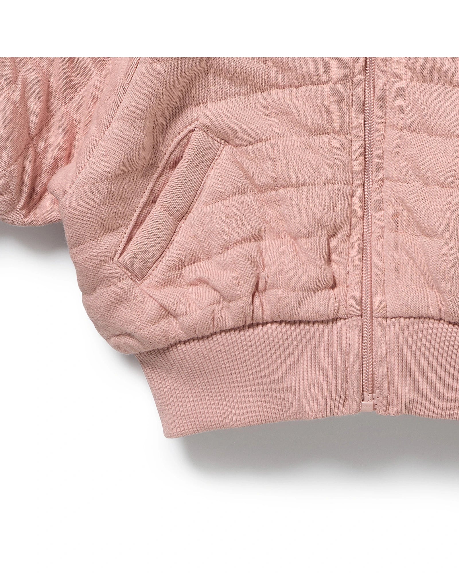 Rose Organic Quilted Jacket 0-3 mths