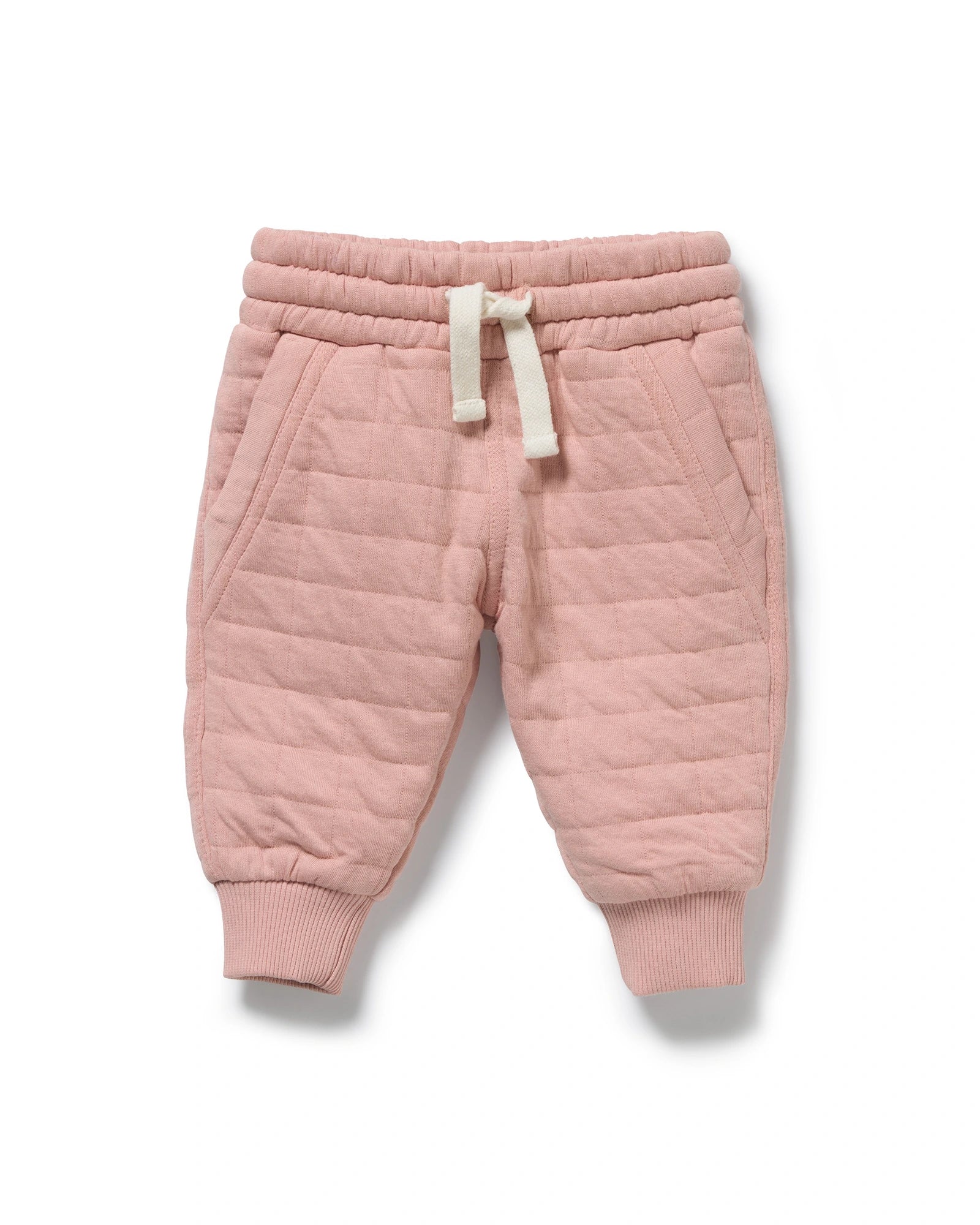 Rose Organic Quilted Sweat Pant 0-3 mths