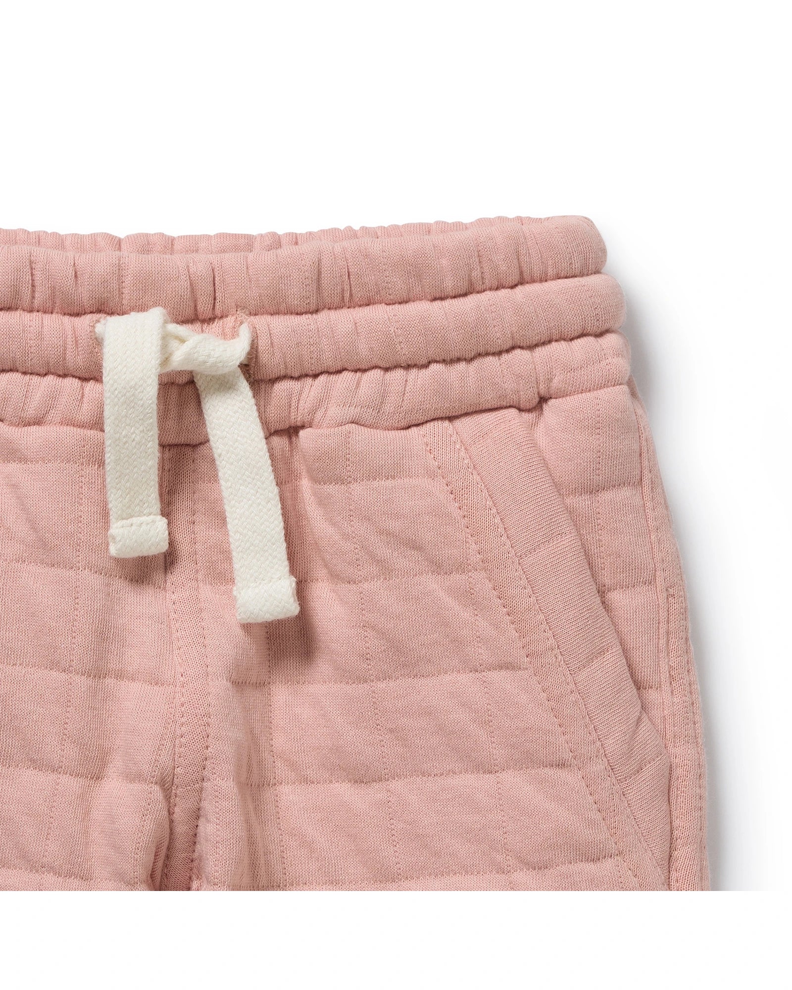Rose Organic Quilted Sweat Pant 0-3 mths
