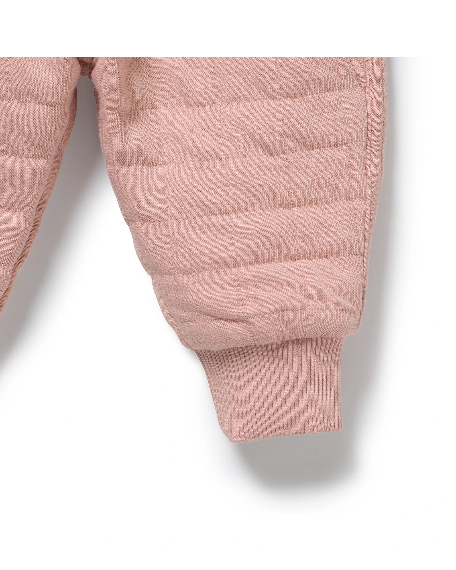 Rose Organic Quilted Sweat Pant 0-3 mths