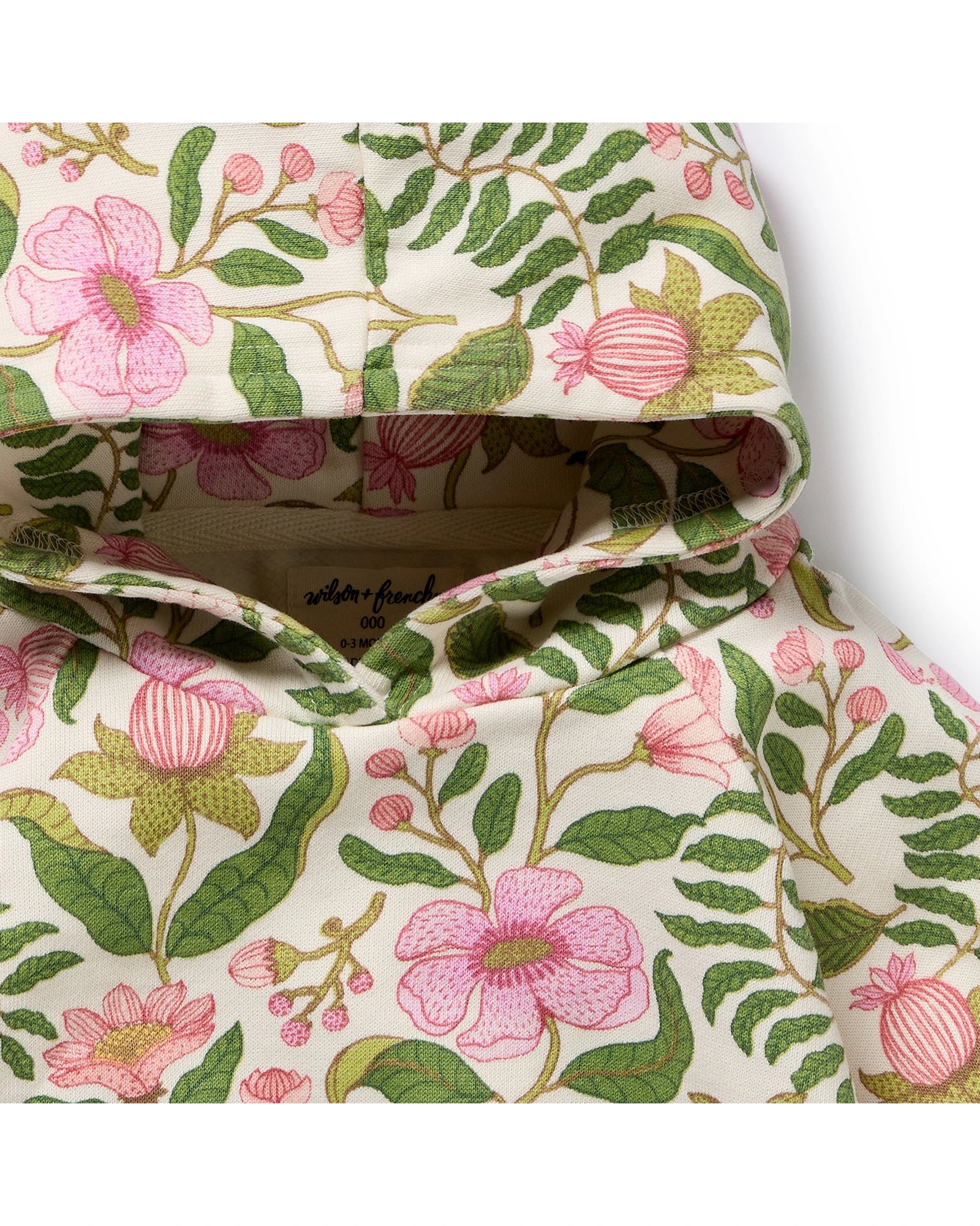 Ma Fleur Organic Hooded Terry Sweat 3-6 mths