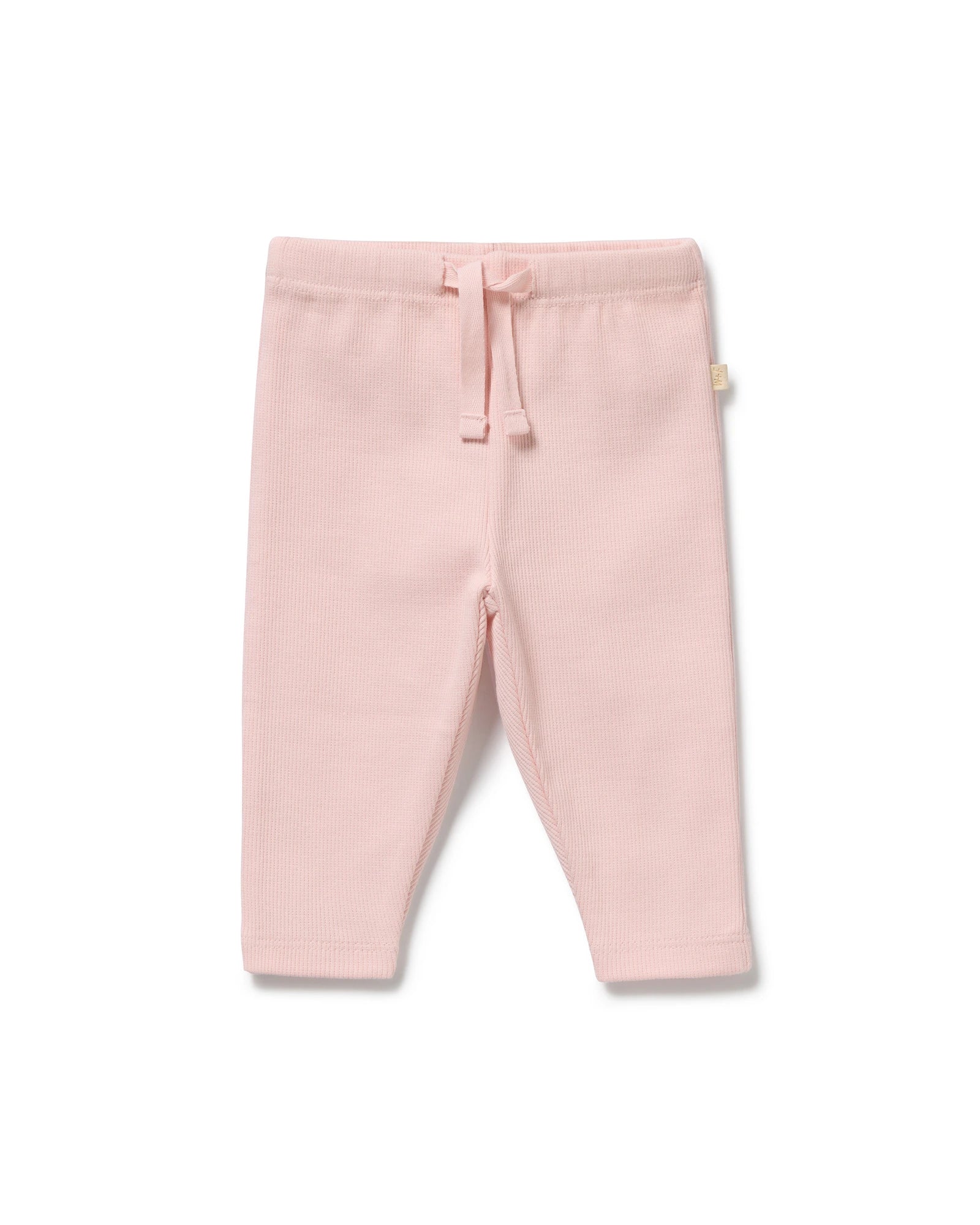 Strawberry Cream Organic Rib Legging 6-12 mths