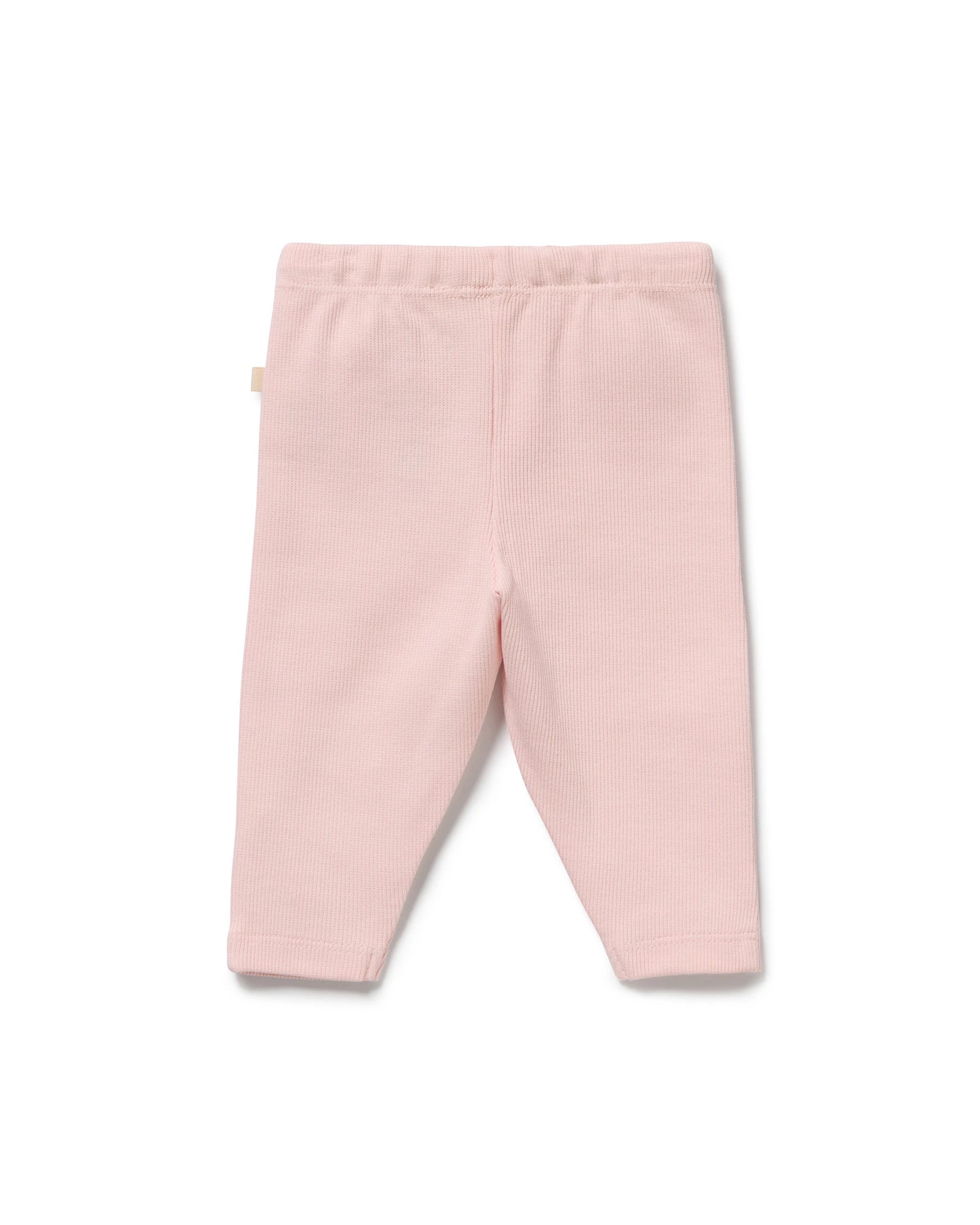 Strawberry Cream Organic Rib Legging 6-12 mths