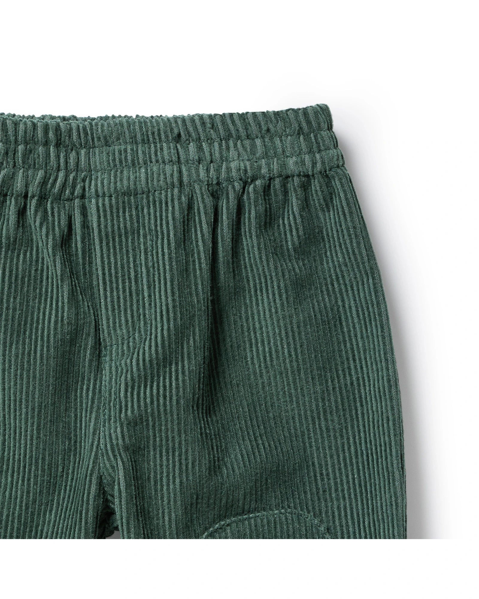 Moss Green Organic Cord Pant 18-24 mths