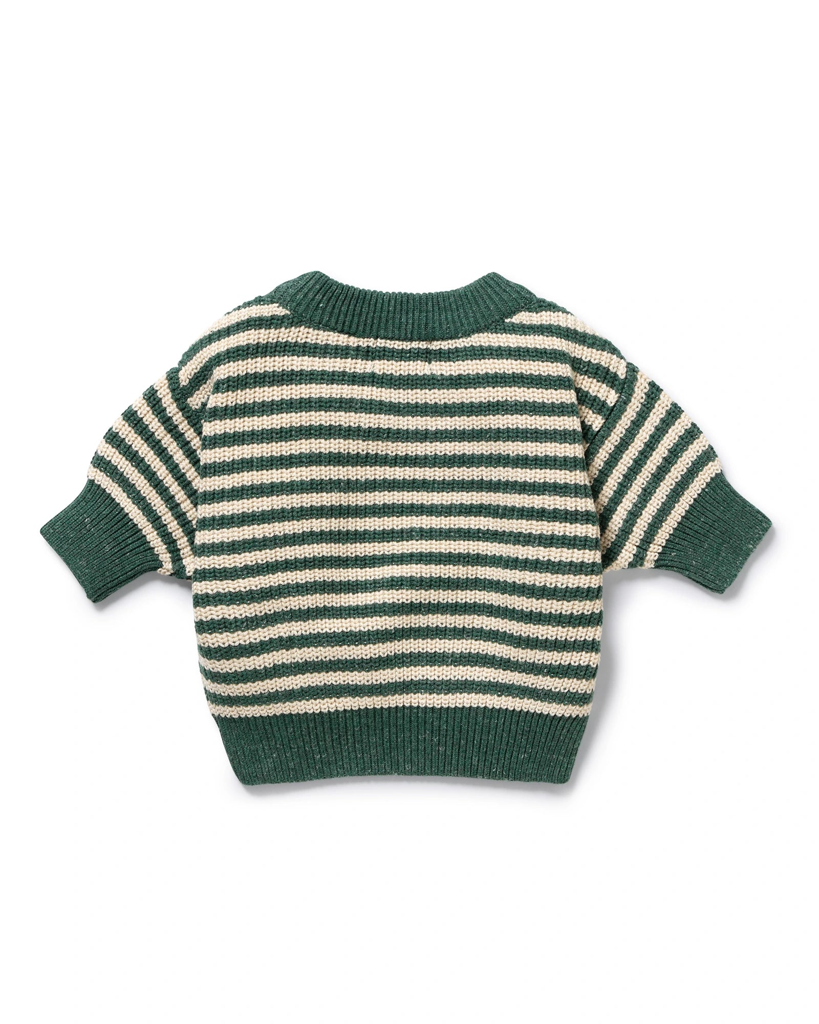 Clover Organic Knitted Stripe Jumper 12-18 mths
