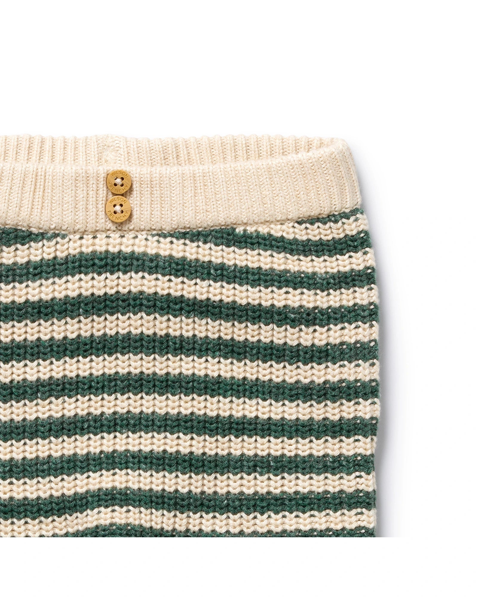 Clover Organic Knitted Stripe Legging 0-3 mths